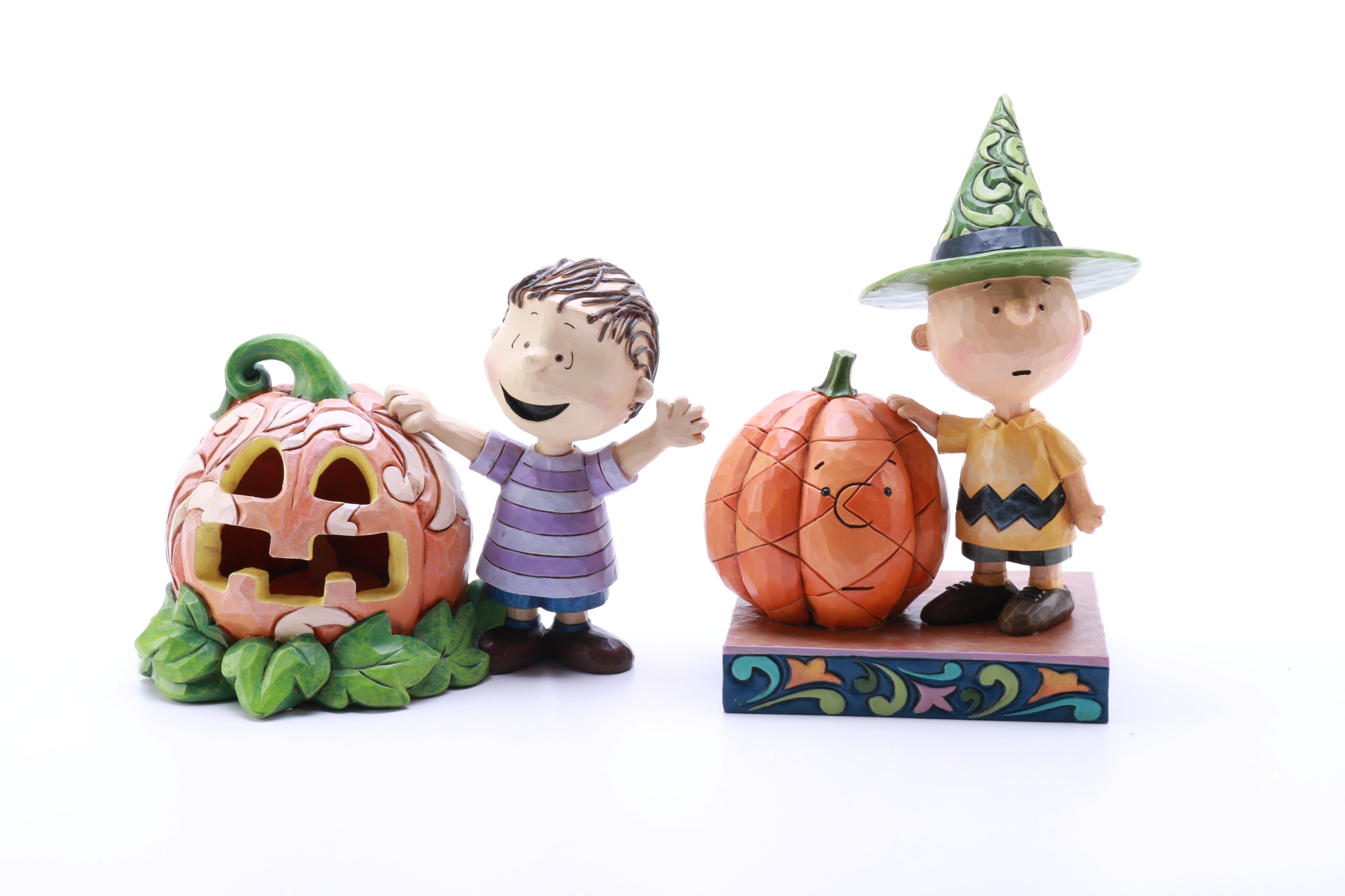 Peanuts Halloween Themed Figurines by Jim Shore.