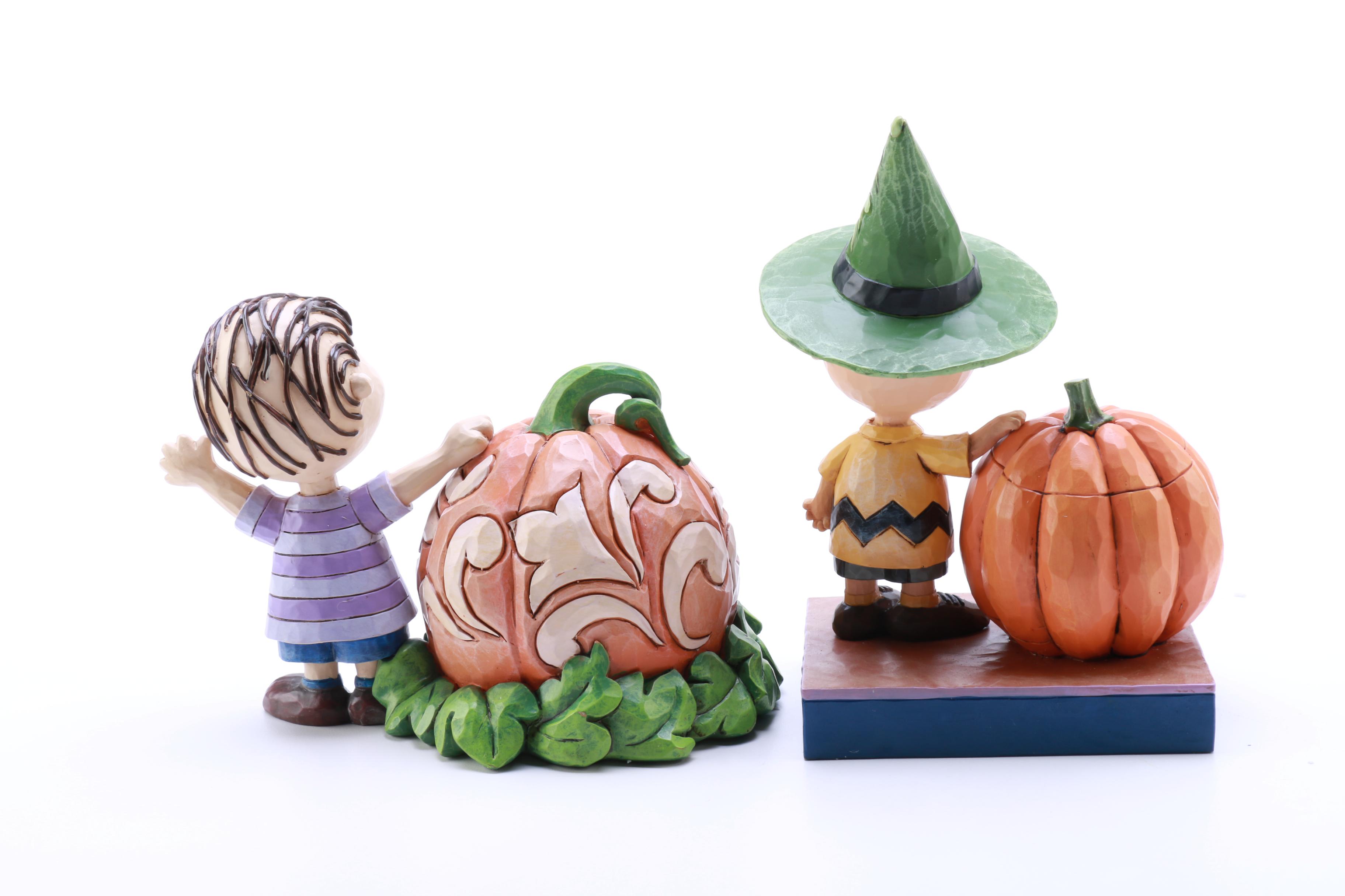 Peanuts Halloween Themed Figurines by Jim Shore.