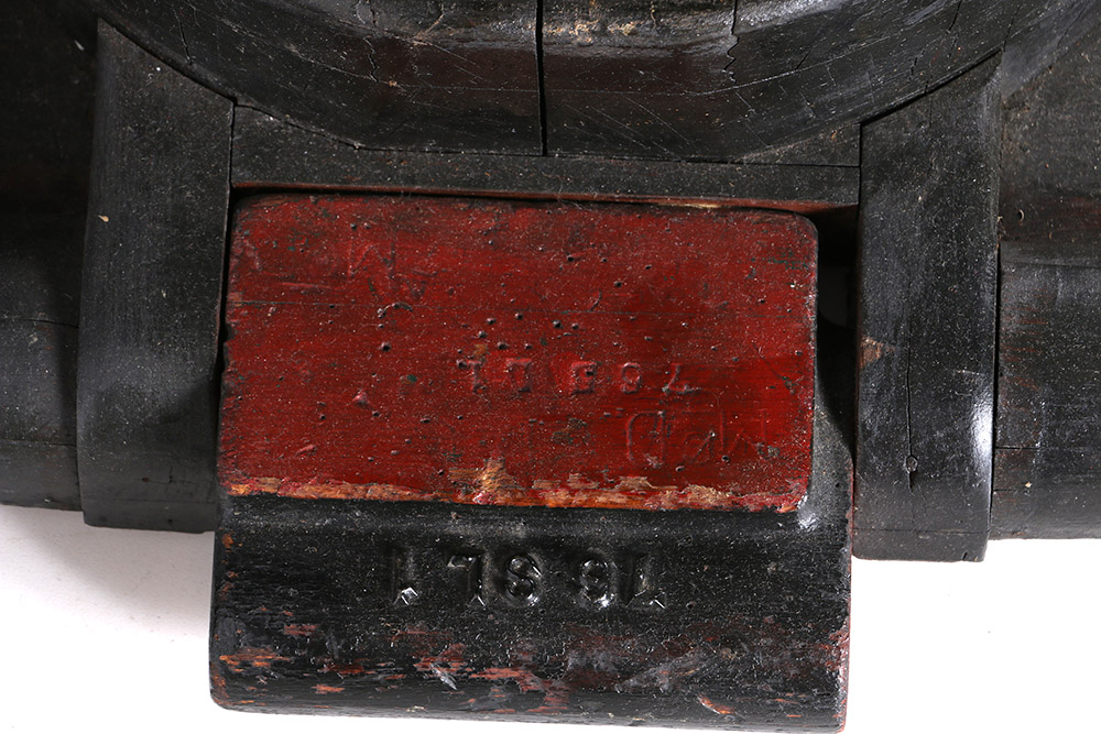 Monumental Constructivist Sculpture from Foundry Blocks