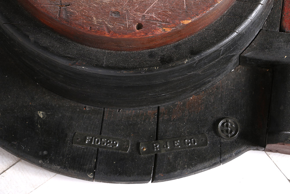 Monumental Constructivist Sculpture from Foundry Blocks