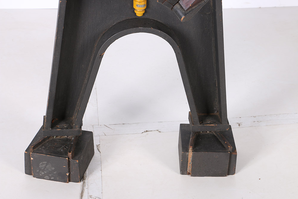 Monumental Constructivist Sculpture from Foundry Blocks