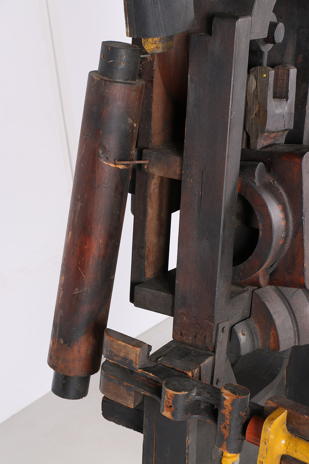 Monumental Constructivist Sculpture from Foundry Blocks