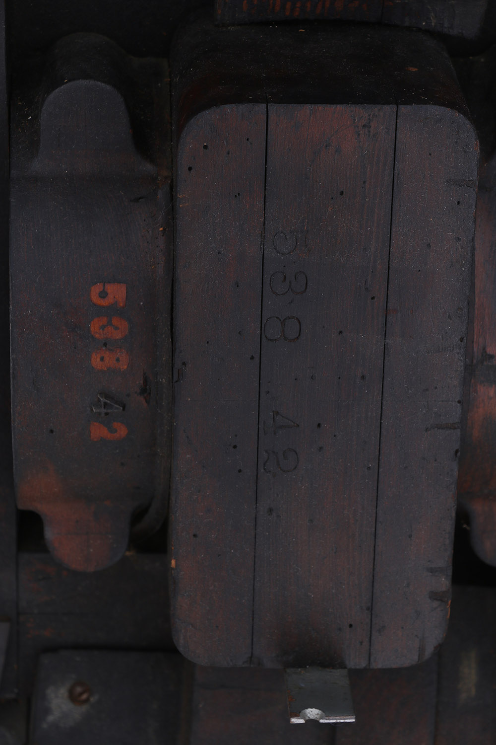 Monumental Constructivist Sculpture from Foundry Blocks