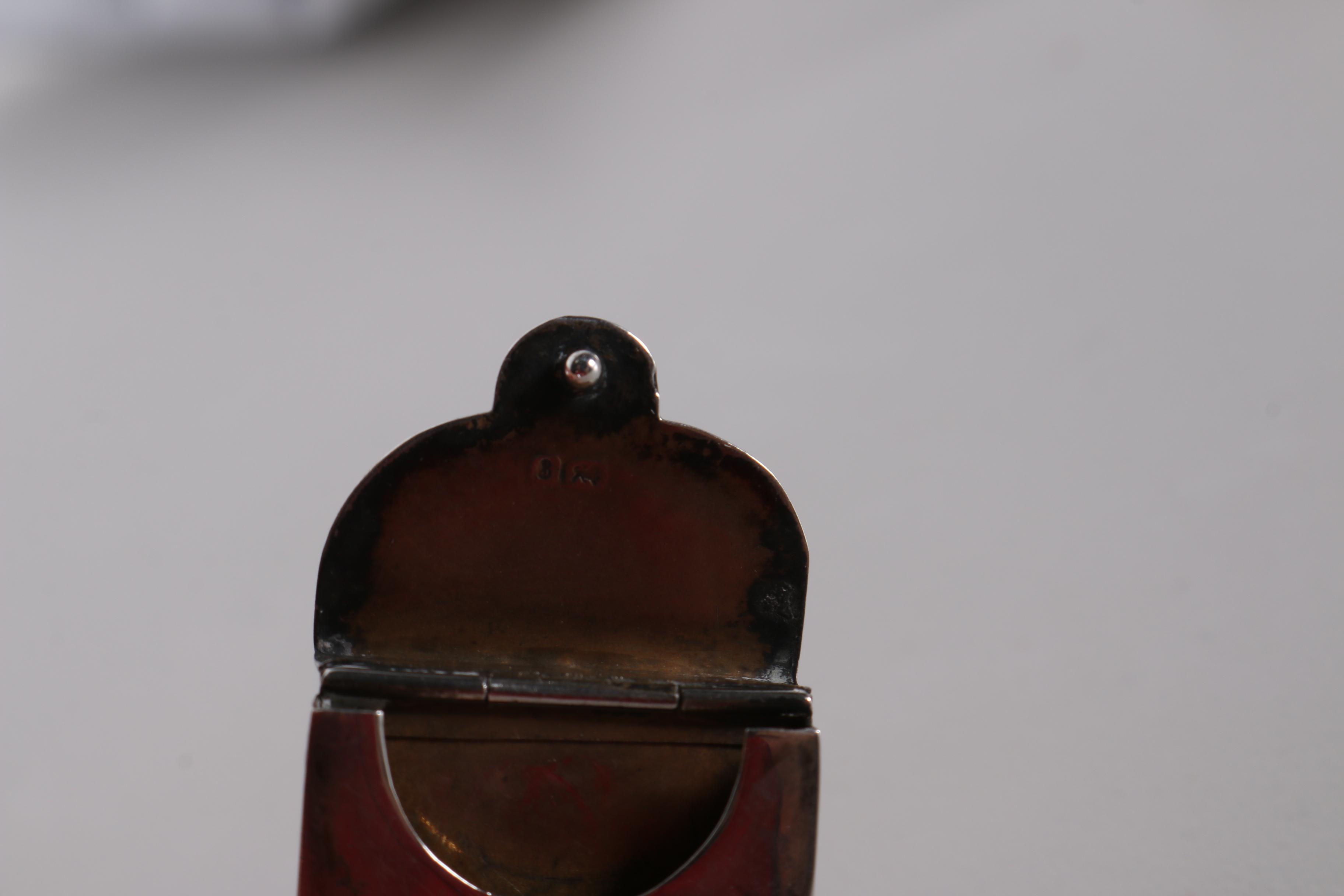 1905 Boots Pure Drug Co. Sterling Pendant Box and Other Sterling Items