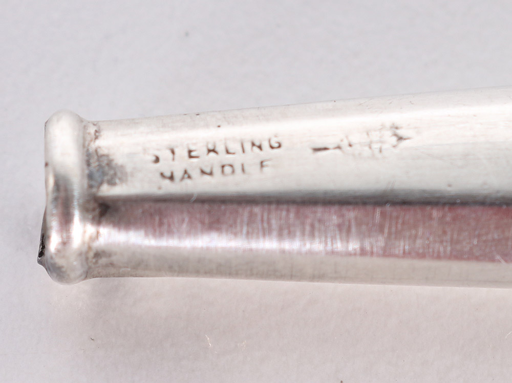 1905 Boots Pure Drug Co. Sterling Pendant Box and Other Sterling Items