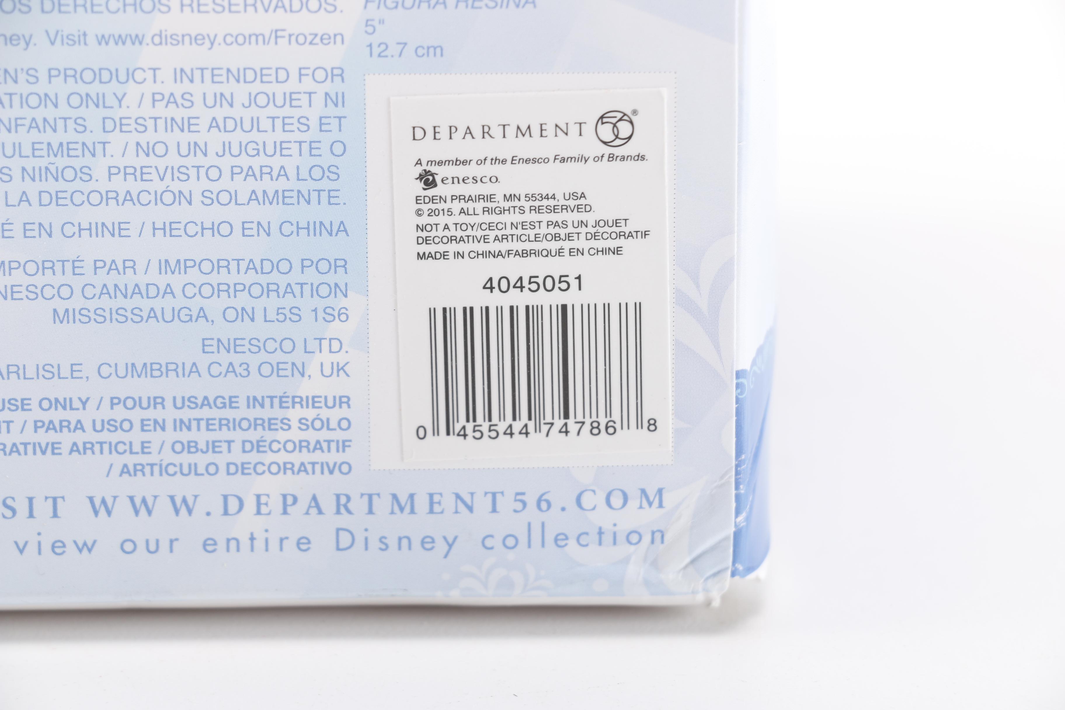 Disney "Frozen" Collectibles