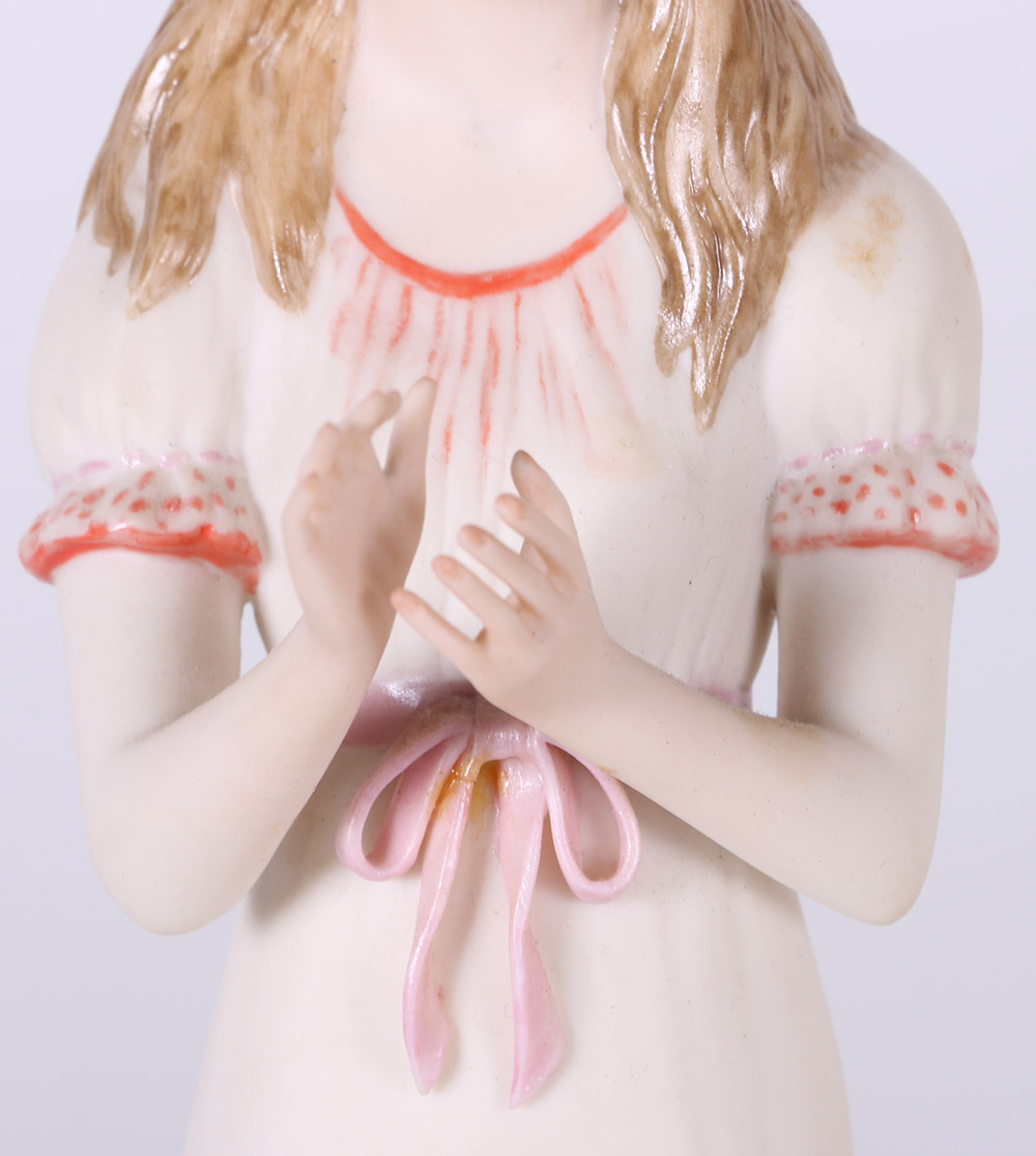 Cybis "Edith" and "Allegra" Porcelain Figurines