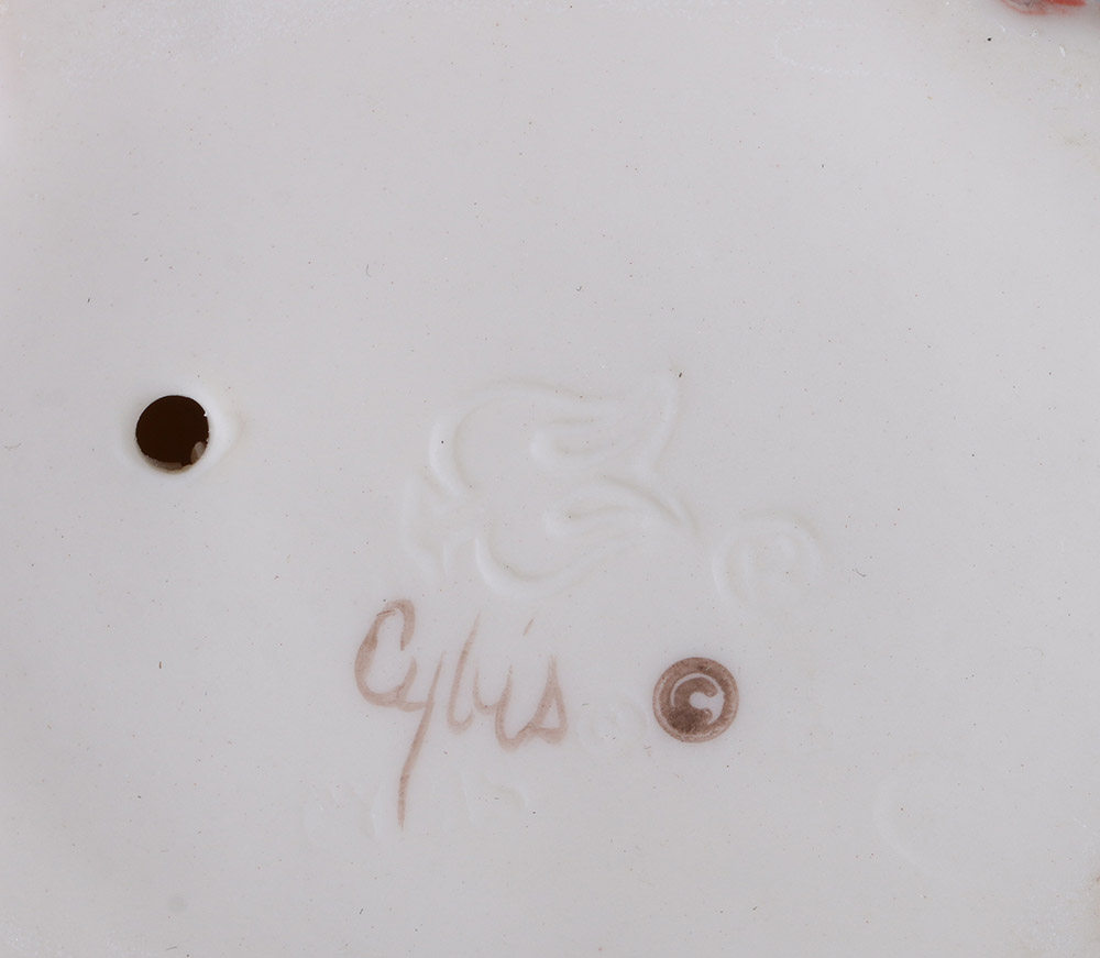 Cybis "Edith" and "Allegra" Porcelain Figurines