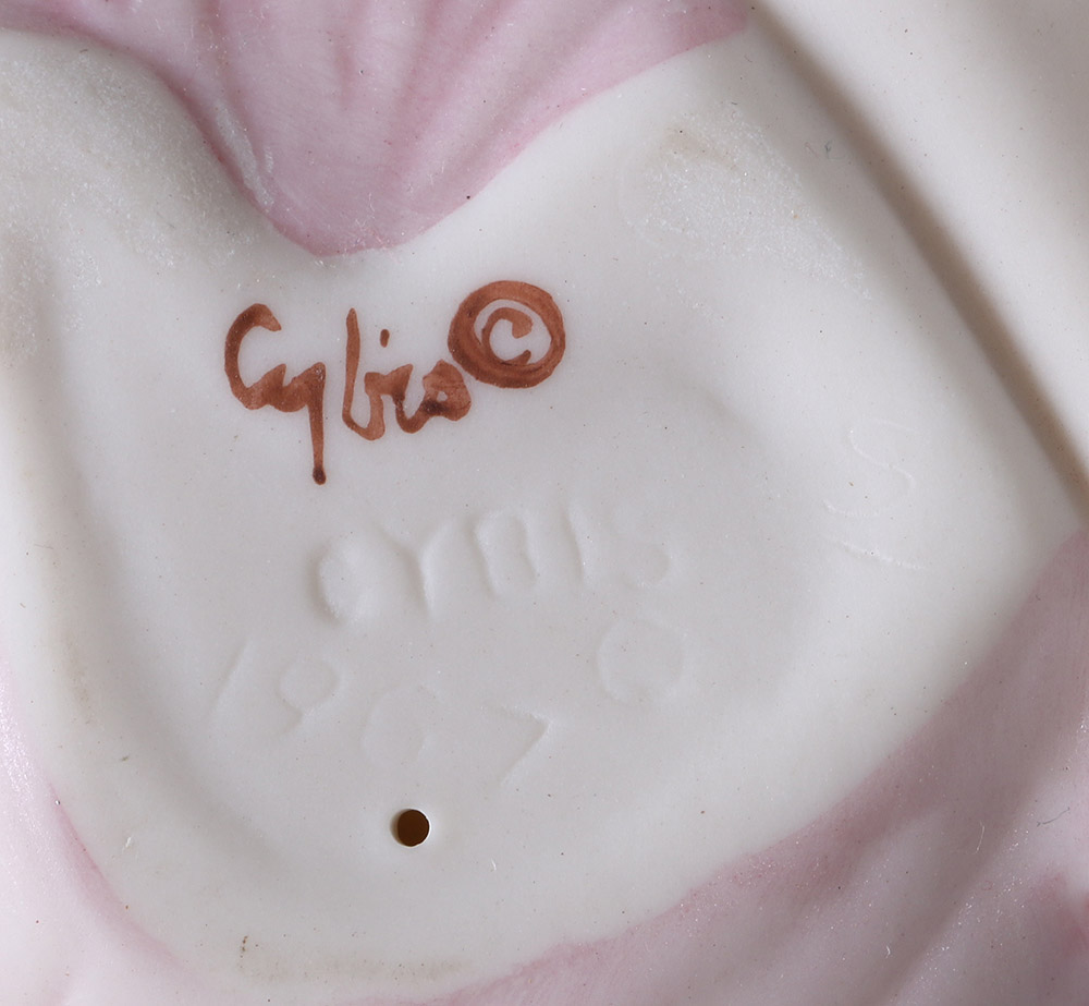 Cybis "Pandora", "Baby Owl" and "Duckling-Baby Brother" Porcelain Figurines