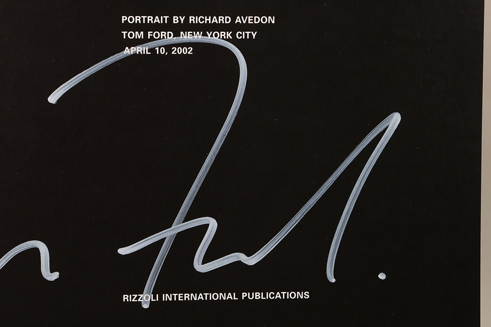 2004 Autographed "Tom Ford" Book