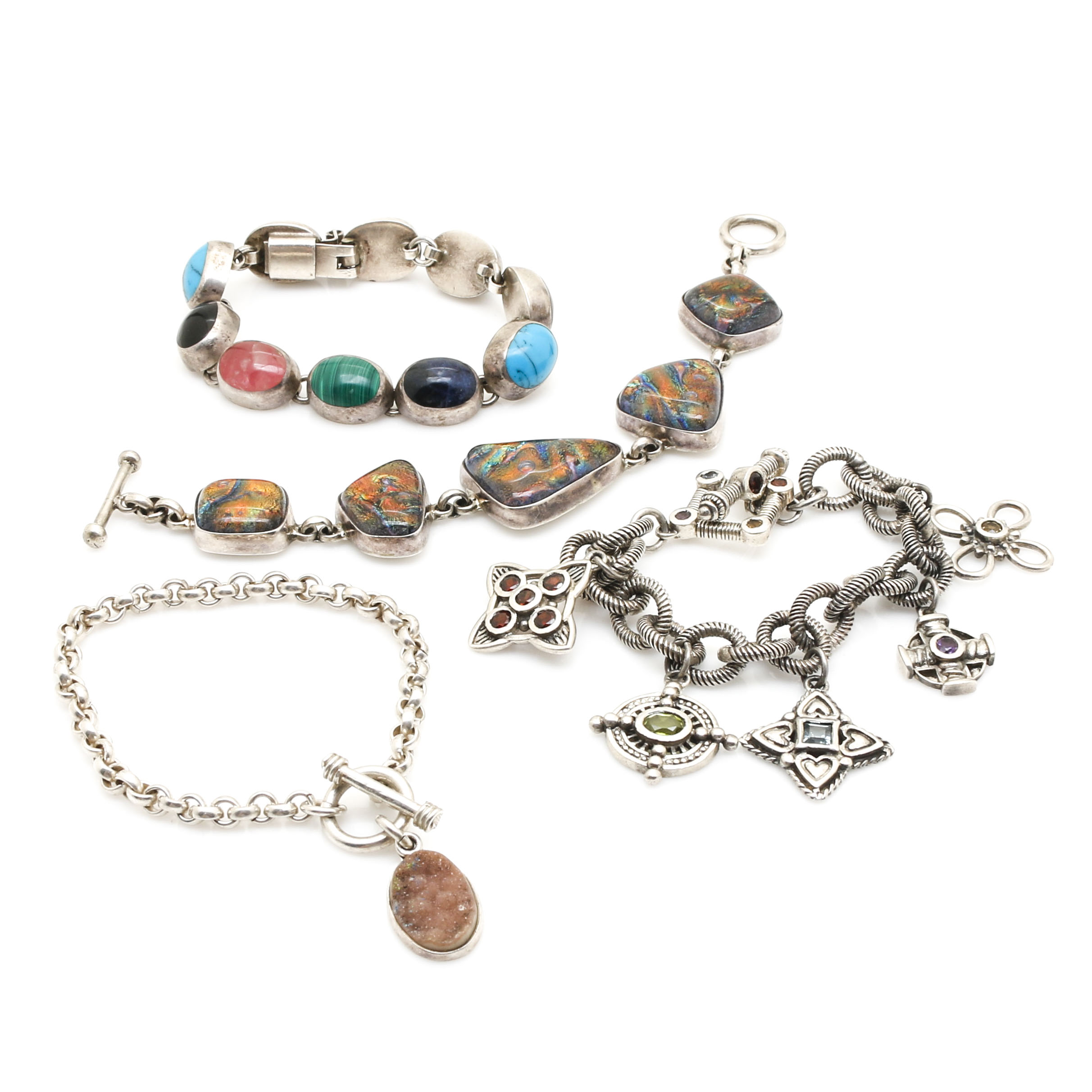 Sterling Silver Bracelet Collection