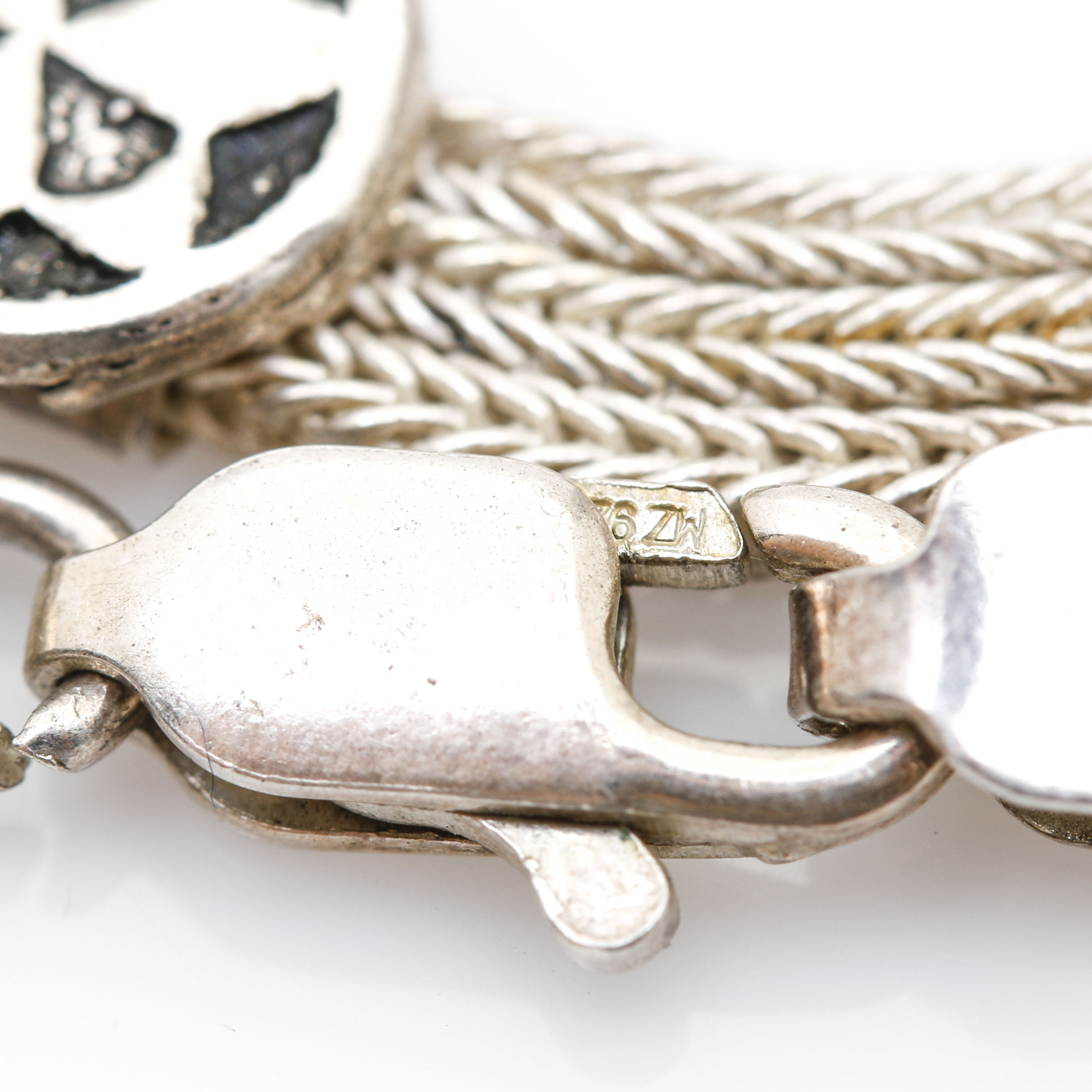 Sterling Silver Necklace and Bracelet Set