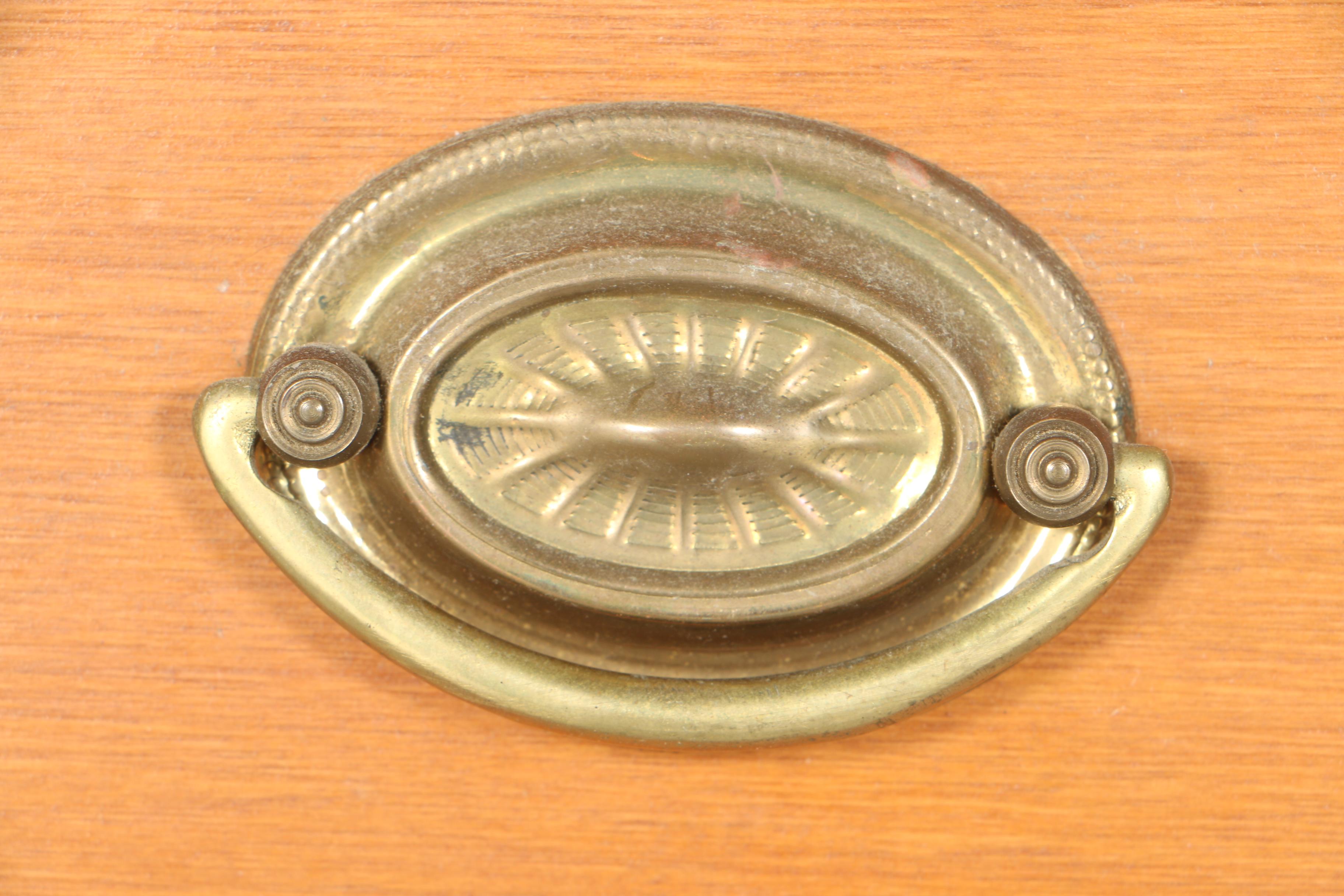 19th Century Pine Commode in the Form of Chest of Drawers