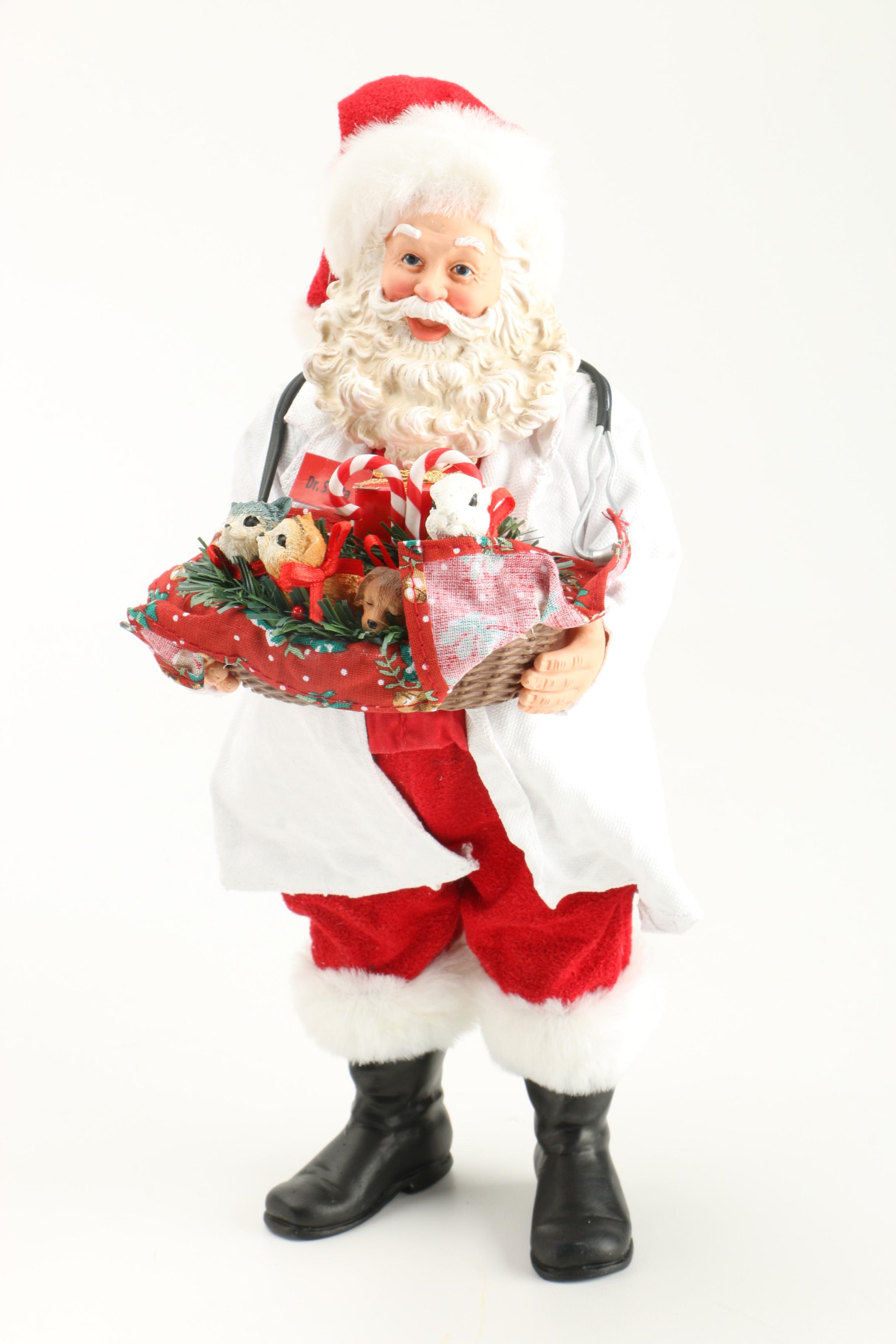 "Possible Dream" Department 56 Santa Claus Figurines