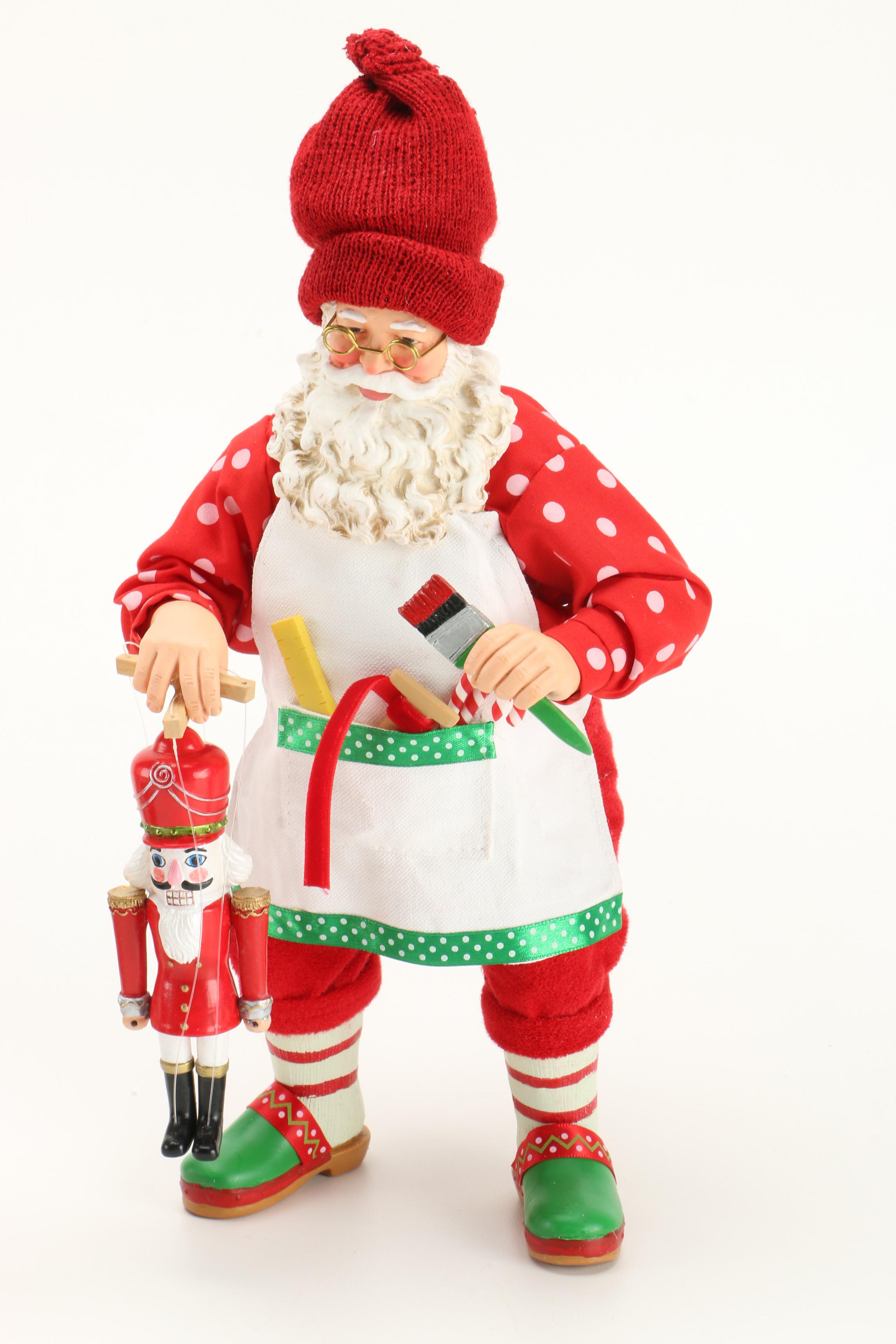 "Possible Dream" Department 56 Santa Claus Figurines