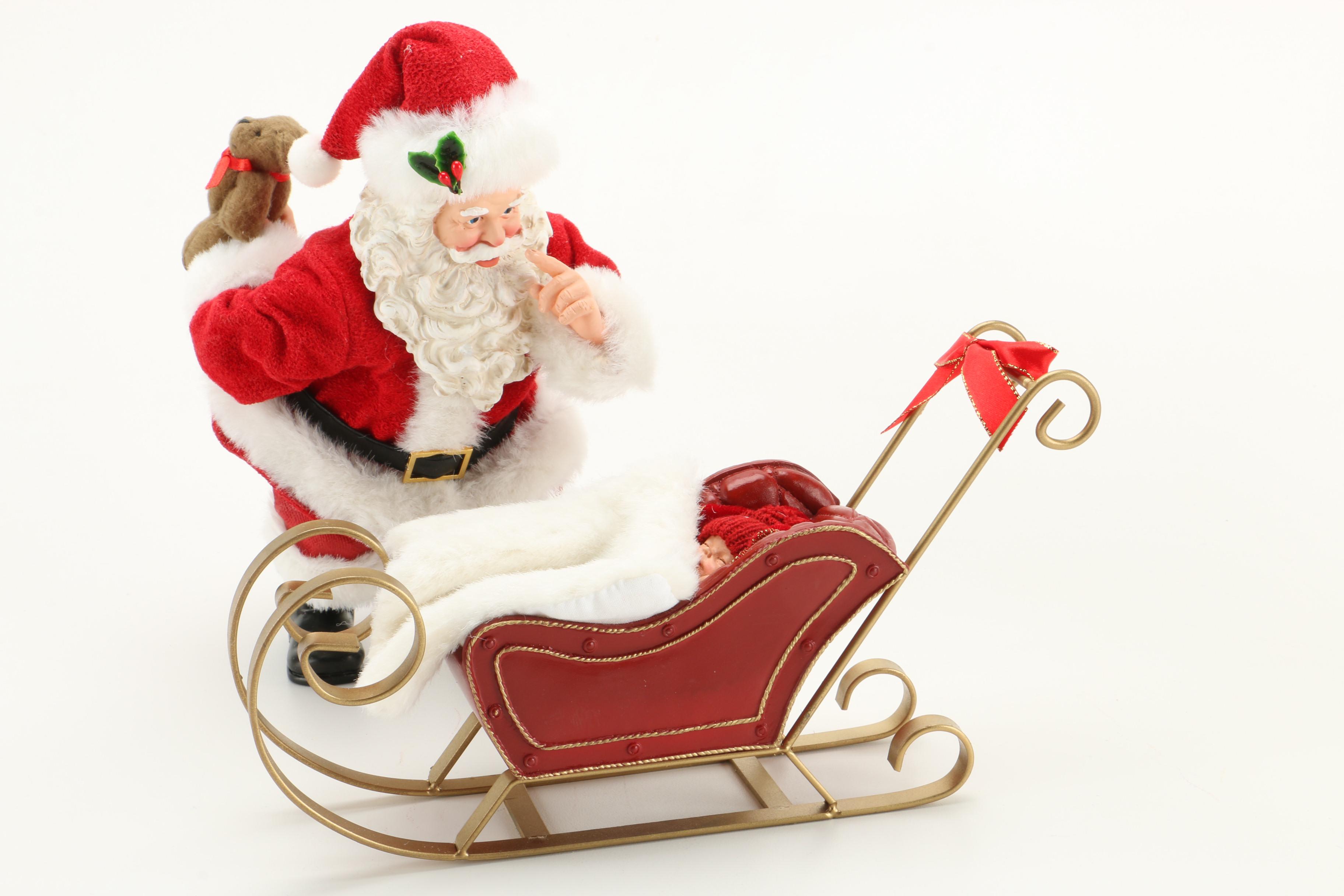 "Possible Dream" Department 56 Santa Claus Figurines