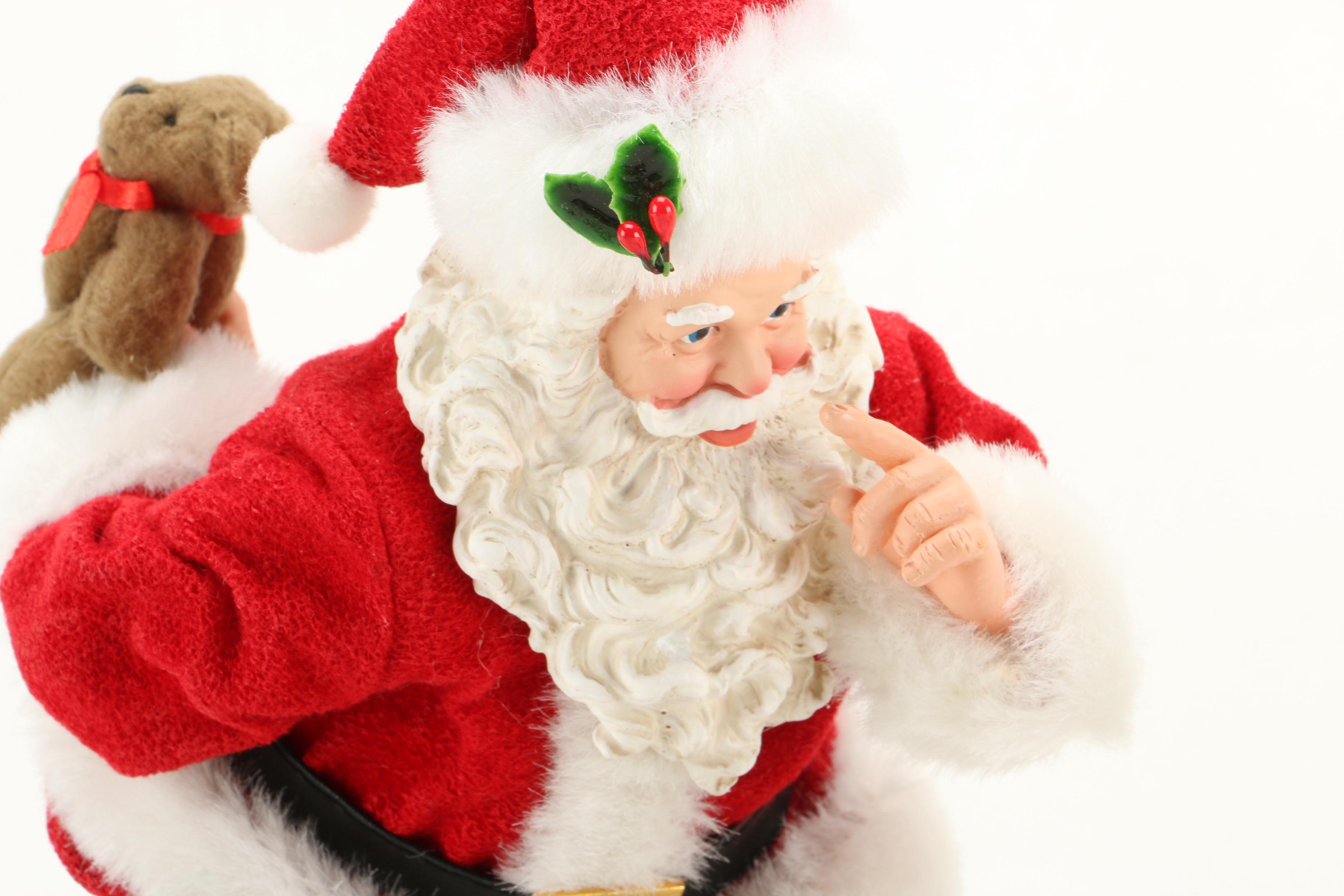 "Possible Dream" Department 56 Santa Claus Figurines