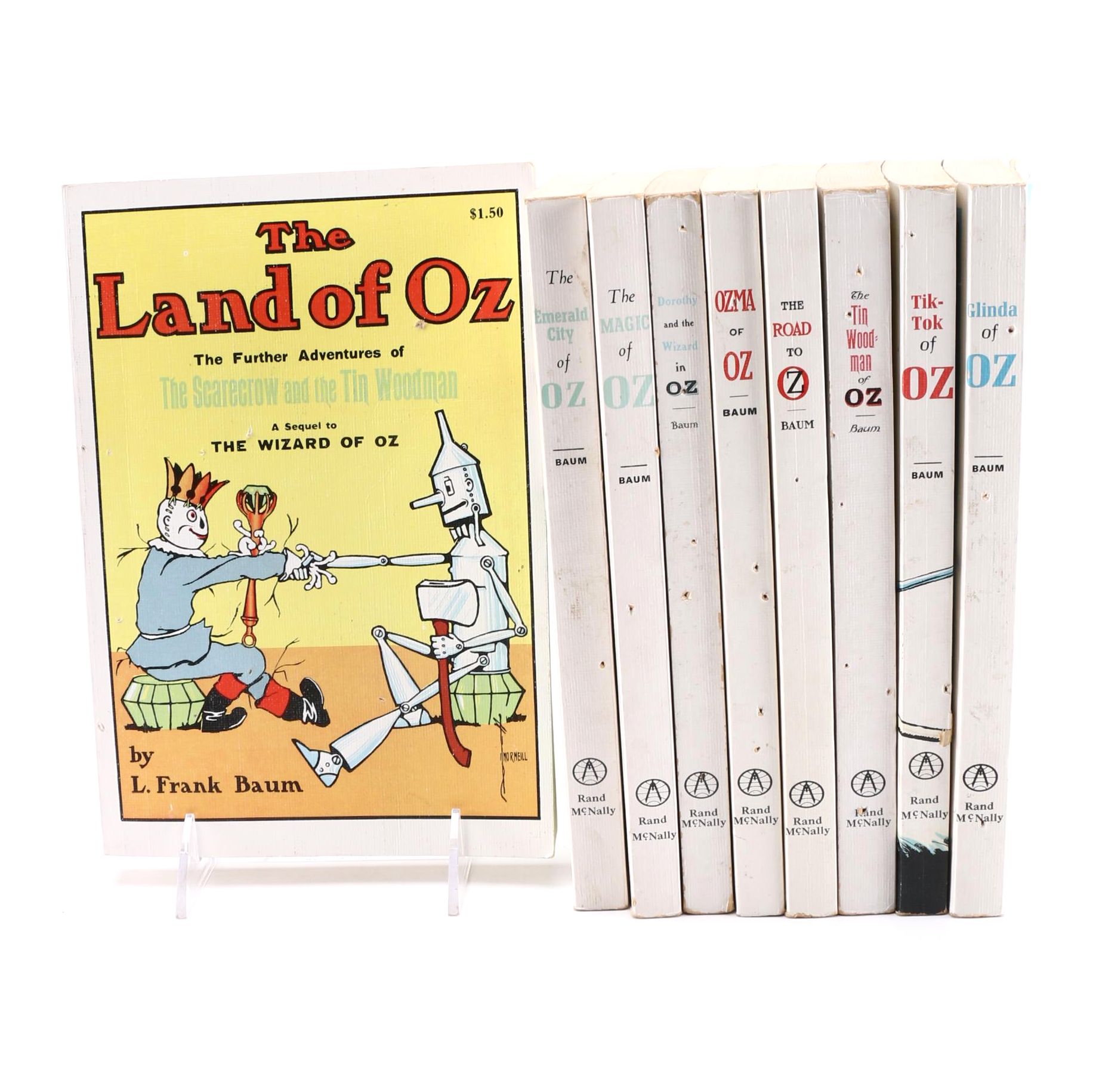 Collection of Oz Books including "Land of Oz"