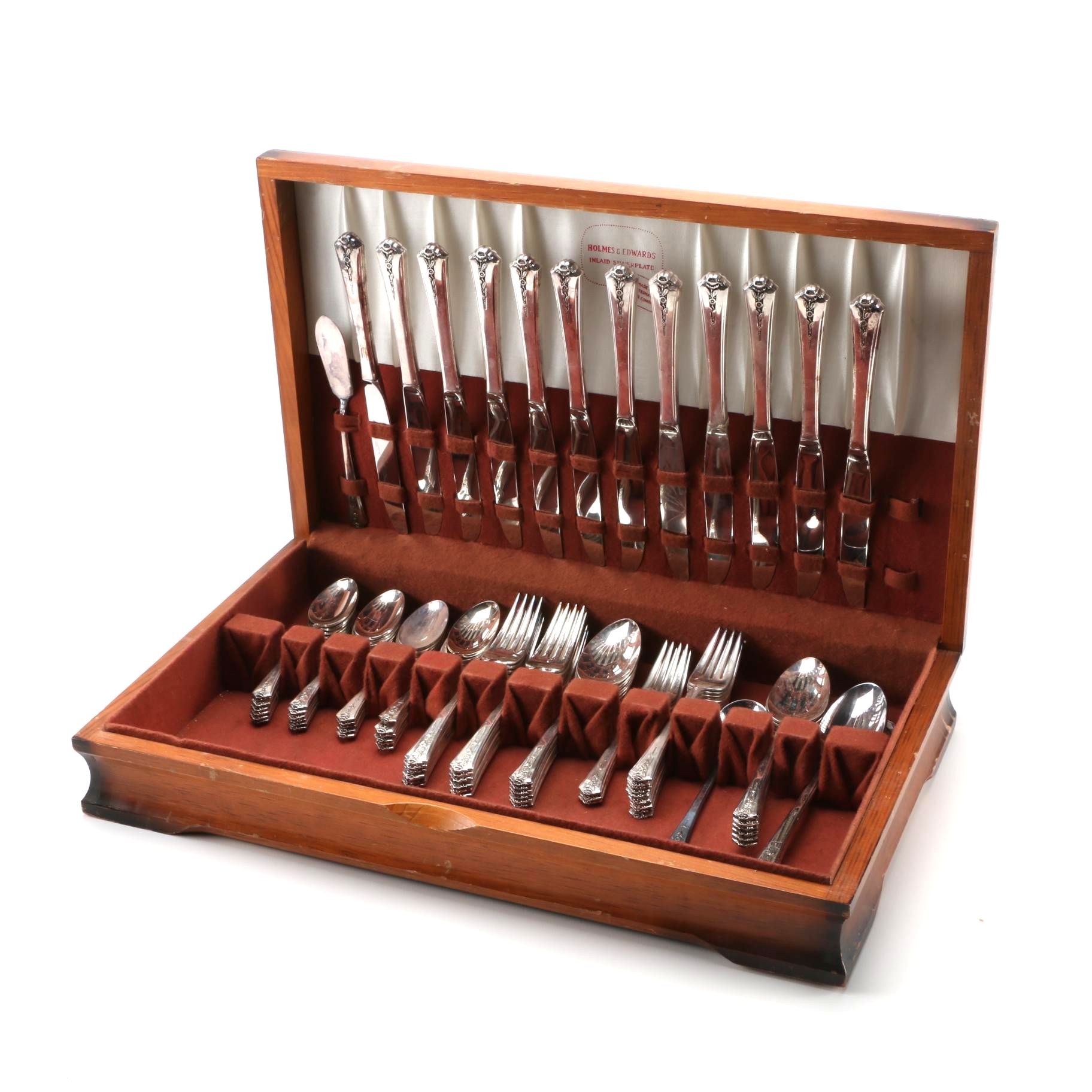 Holmes & Edwards "Spring Garden" Silver Plate Flatware