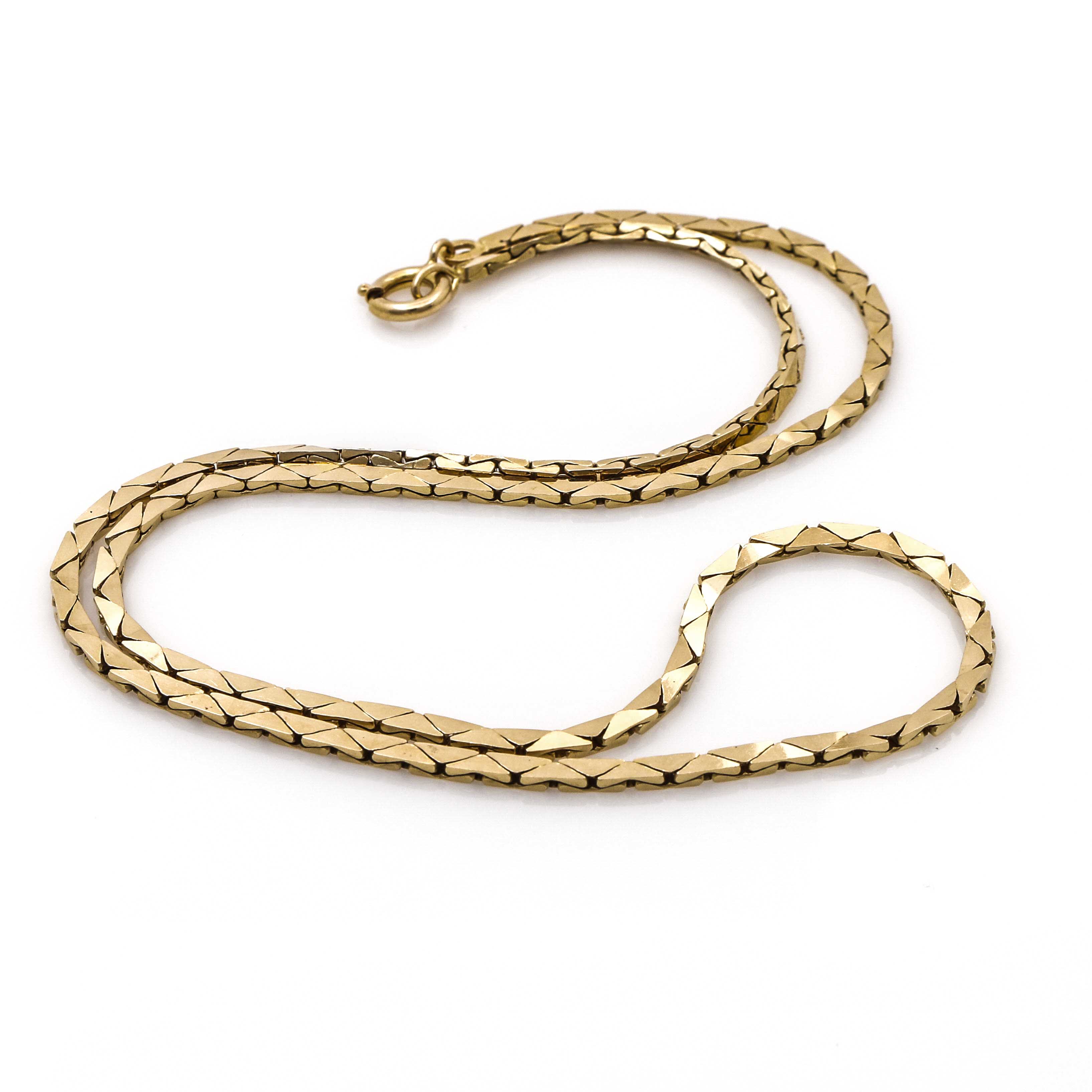 Cobra chain necklace cheap