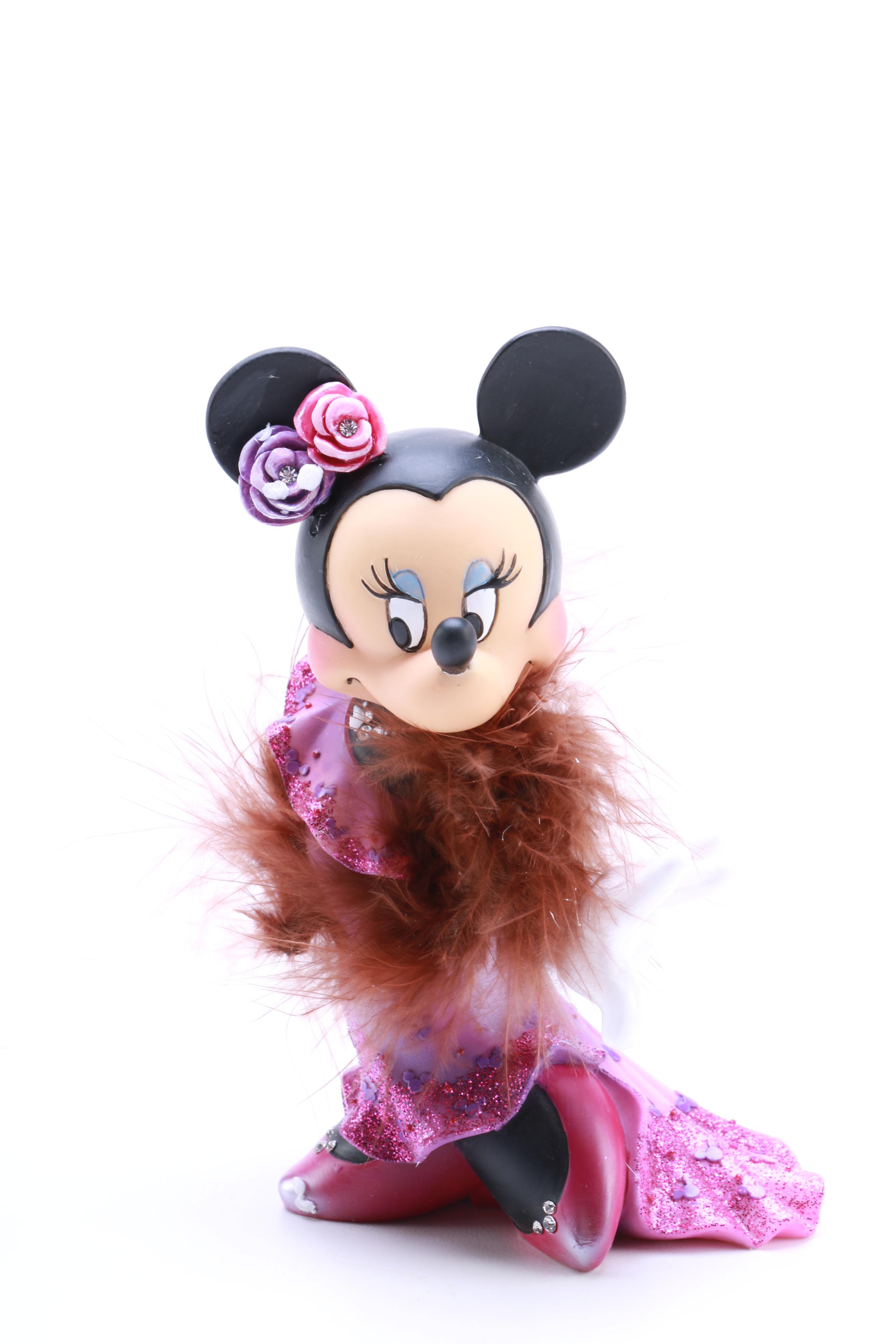 "Disney Traditions" Porcelain Figurines Including Limited Edition Scrooge McDuck