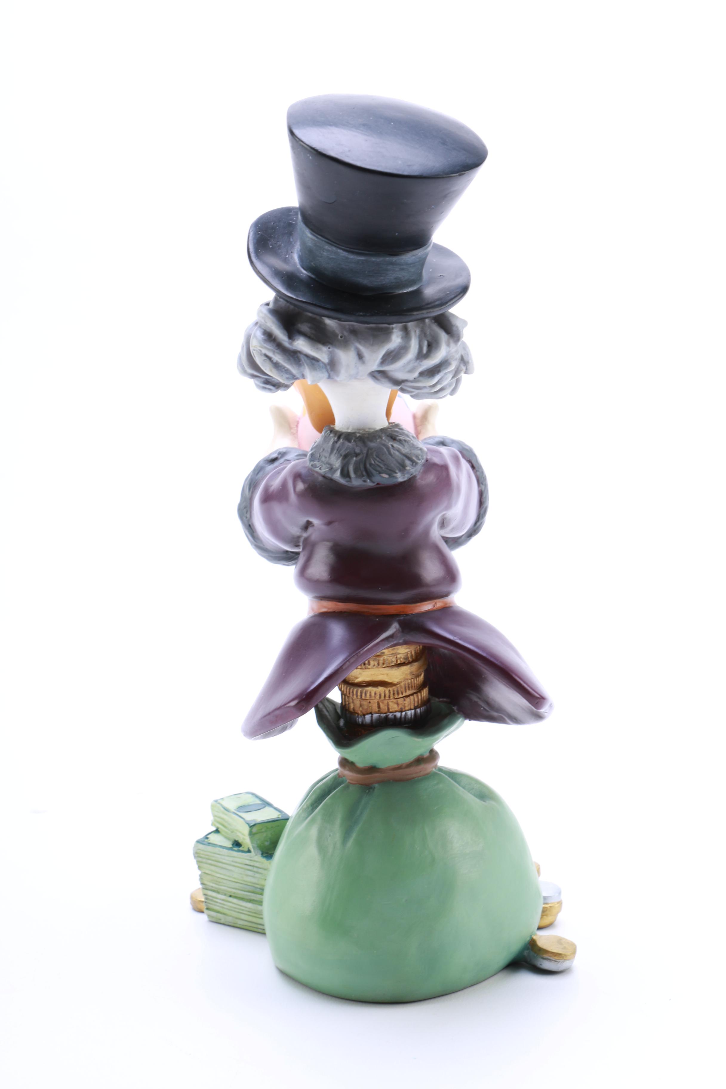 "Disney Traditions" Porcelain Figurines Including Limited Edition Scrooge McDuck