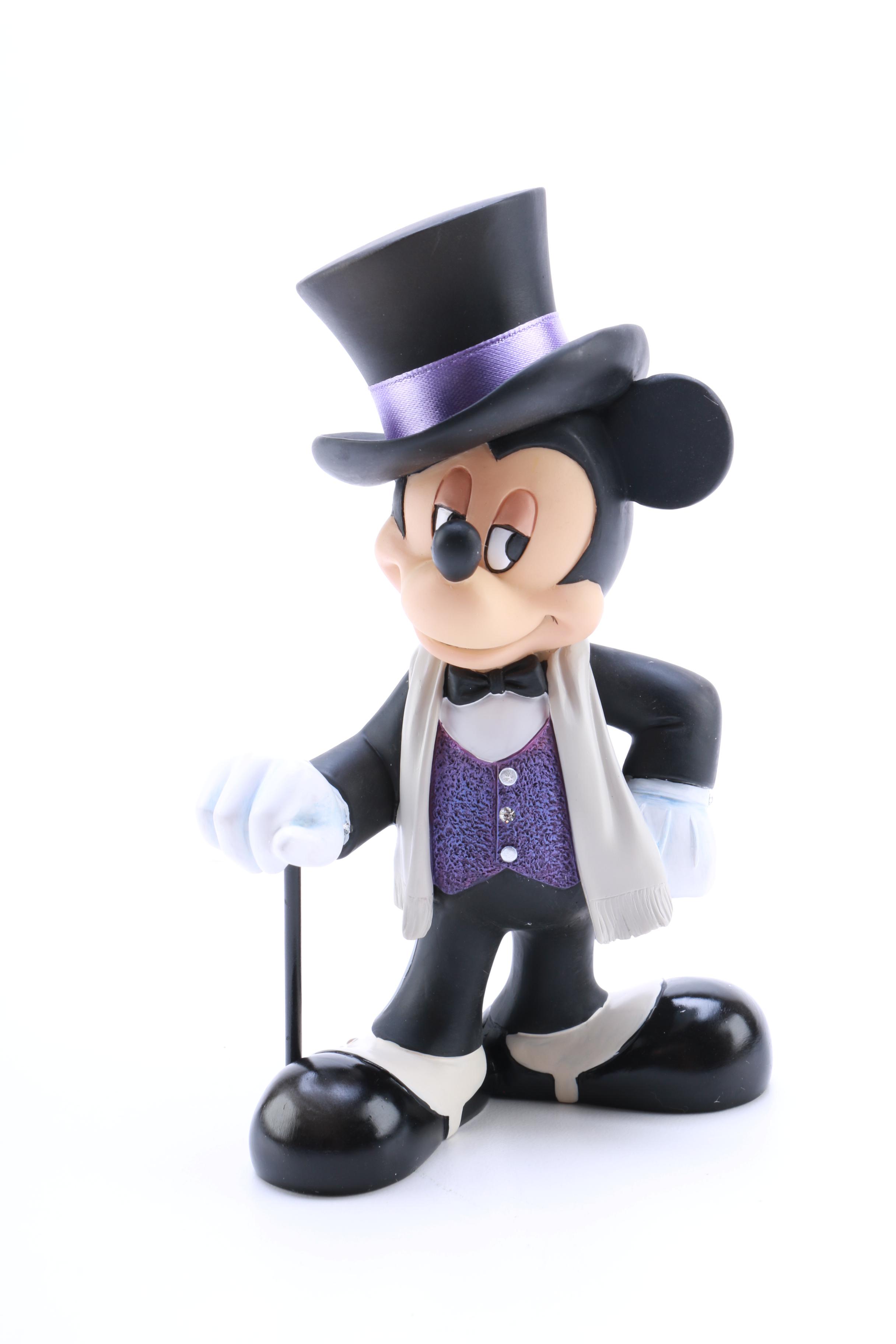 "Disney Traditions" Porcelain Figurines Including Limited Edition Scrooge McDuck
