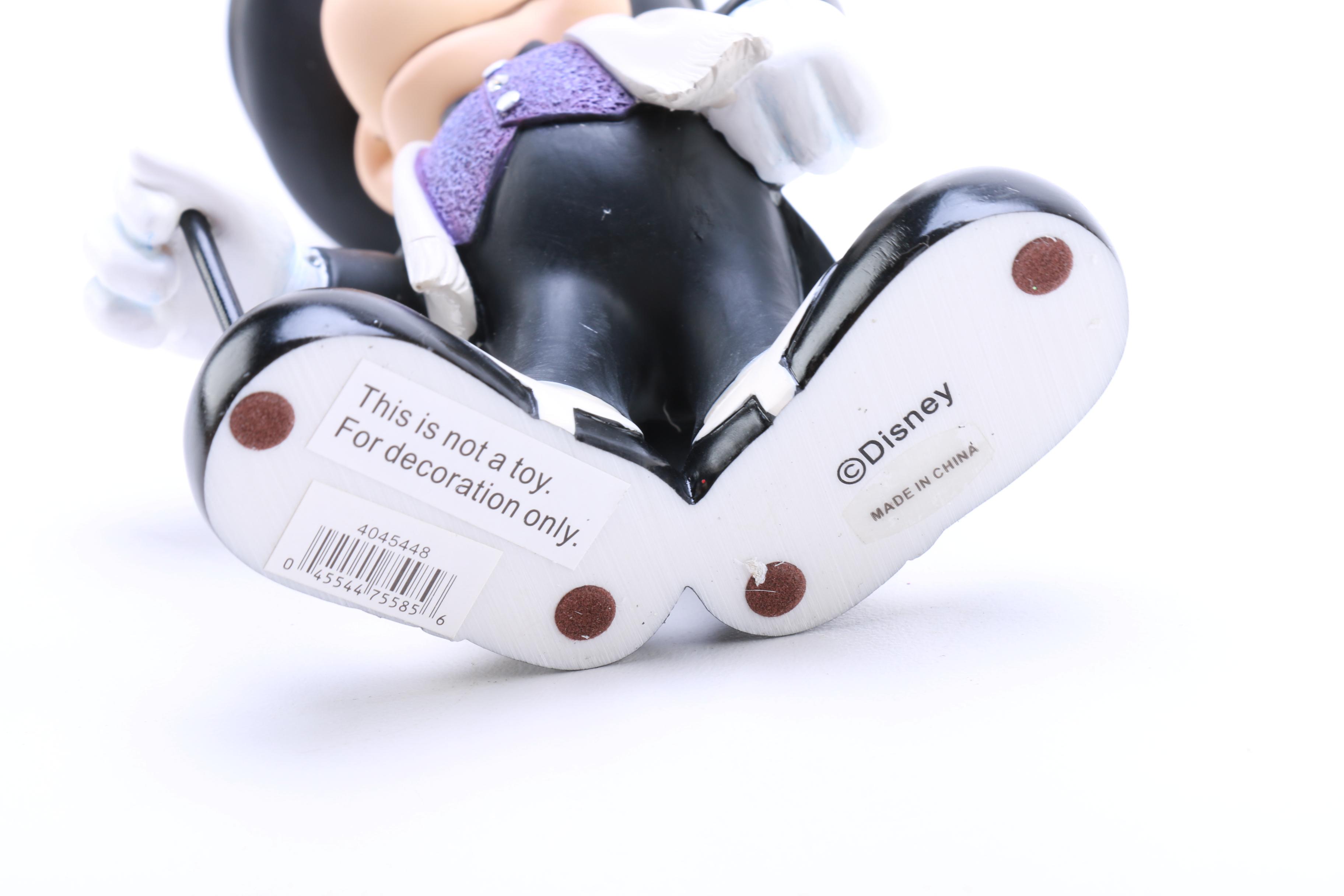 "Disney Traditions" Porcelain Figurines Including Limited Edition Scrooge McDuck