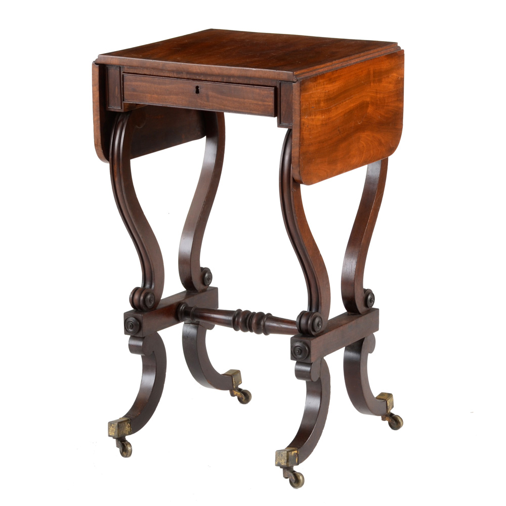 Regency Mahogany Work Table