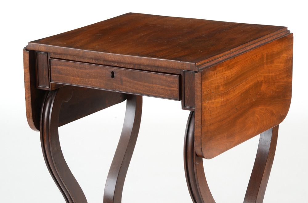 Regency Mahogany Work Table