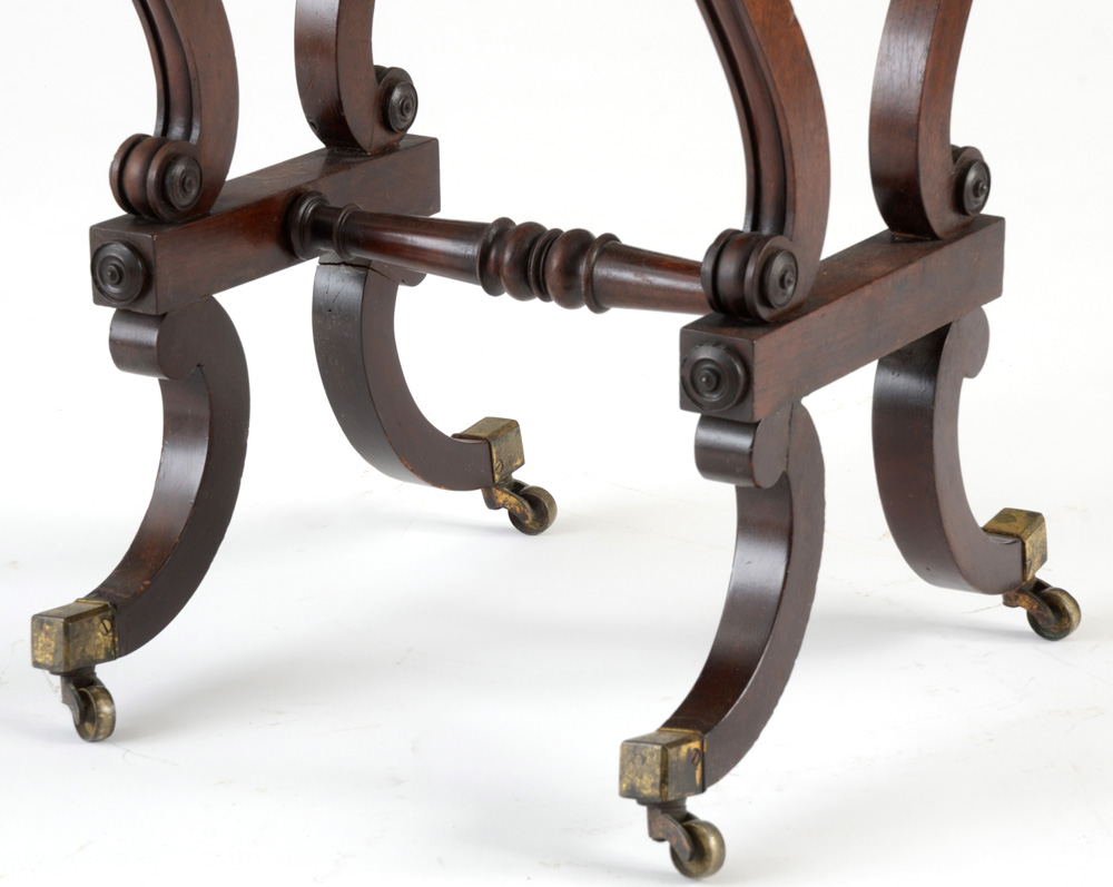 Regency Mahogany Work Table