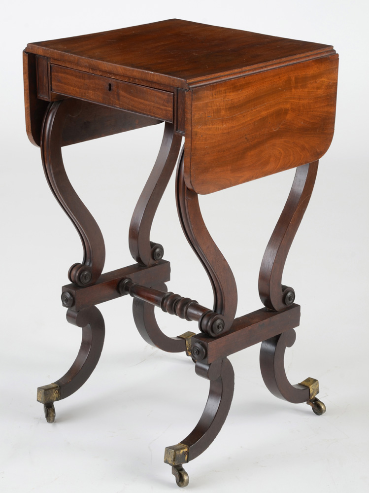 Regency Mahogany Work Table