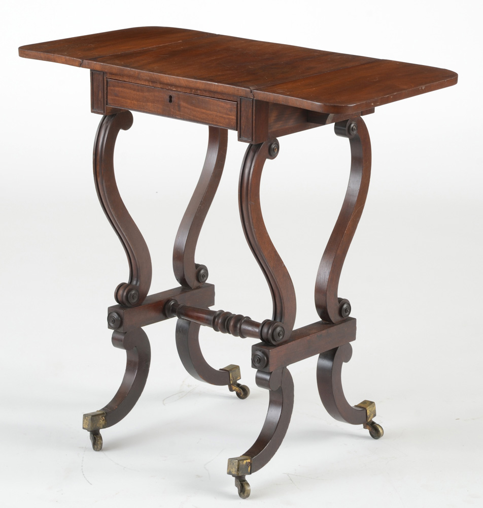 Regency Mahogany Work Table