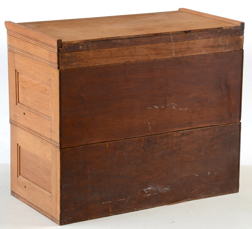 Quarter-Sawn Oak Type-Set Cabinet