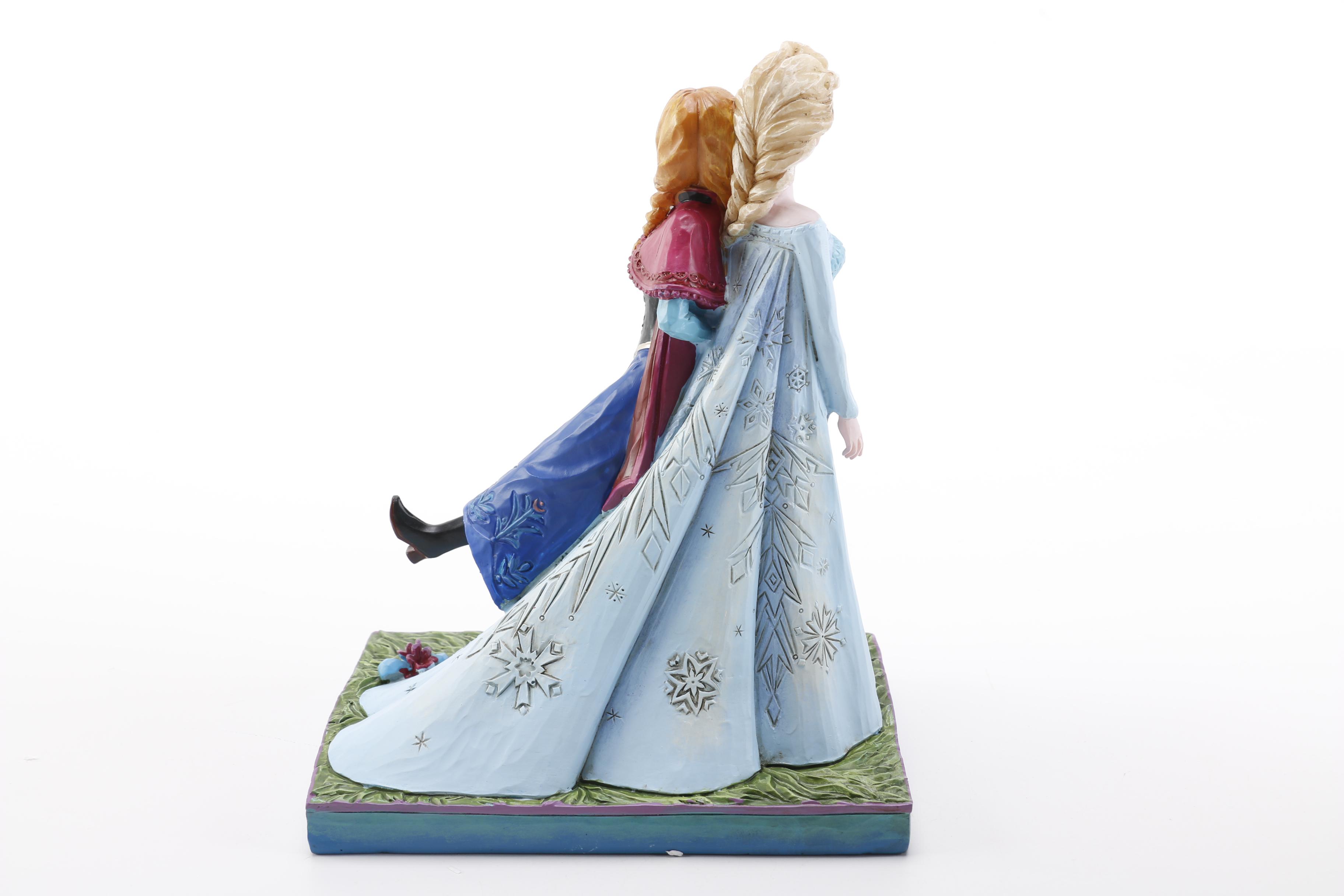 "Frozen" Ornaments and Figurines Including Olaf and Young Elsa