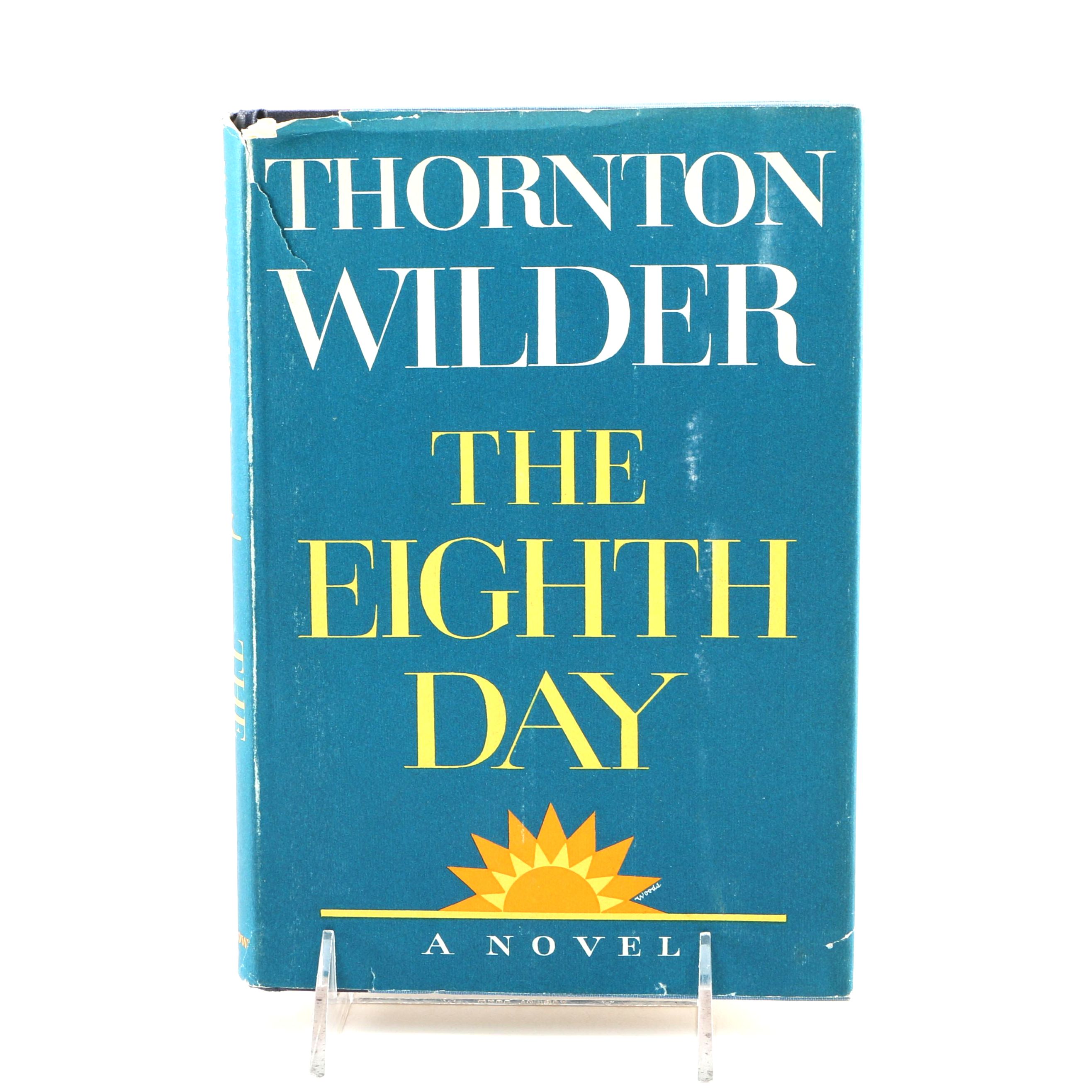 1967 First Edition "The Eighth Day" by Thornton Wilder
