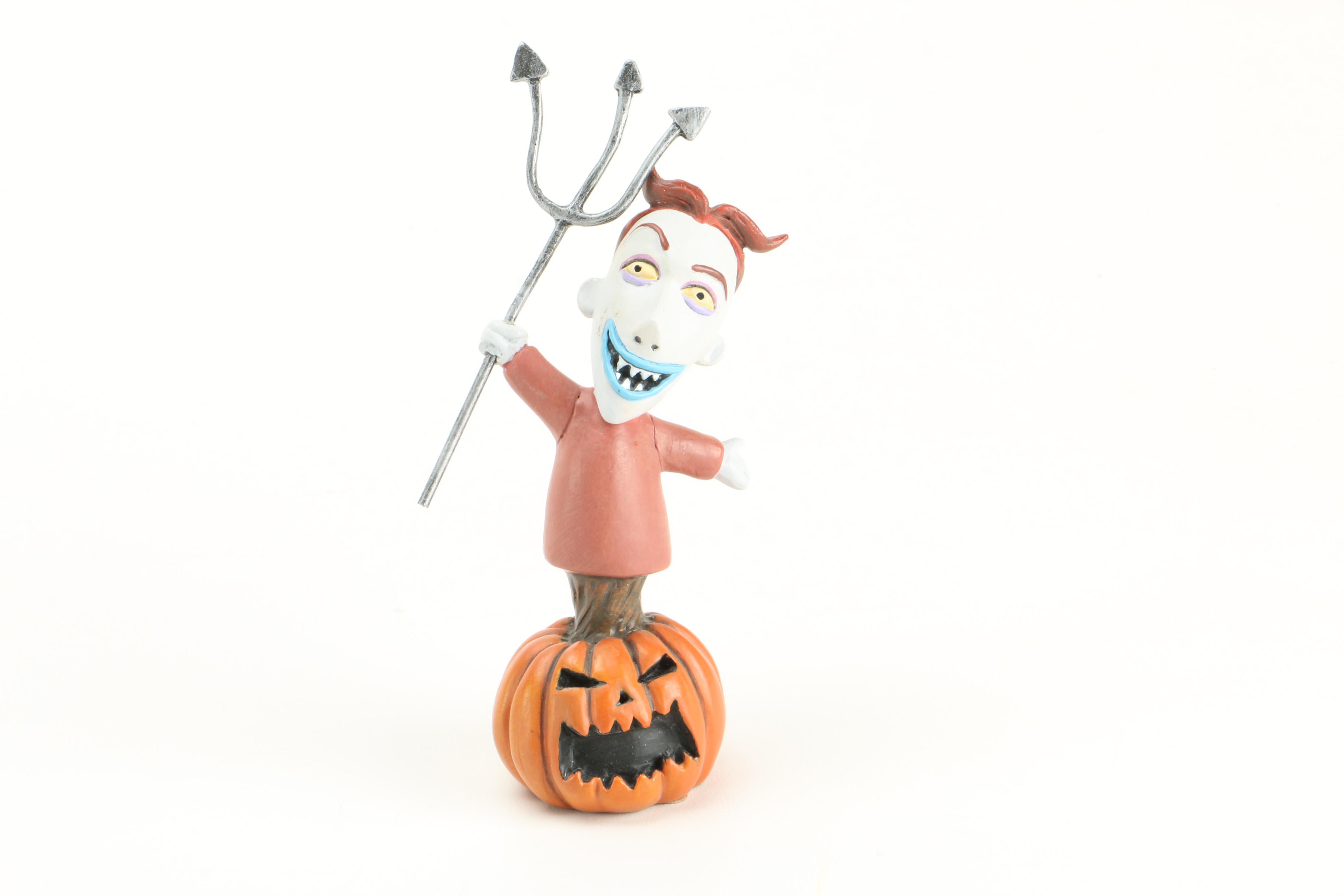 Halloween Figurines Including Nightmare Before Christmas