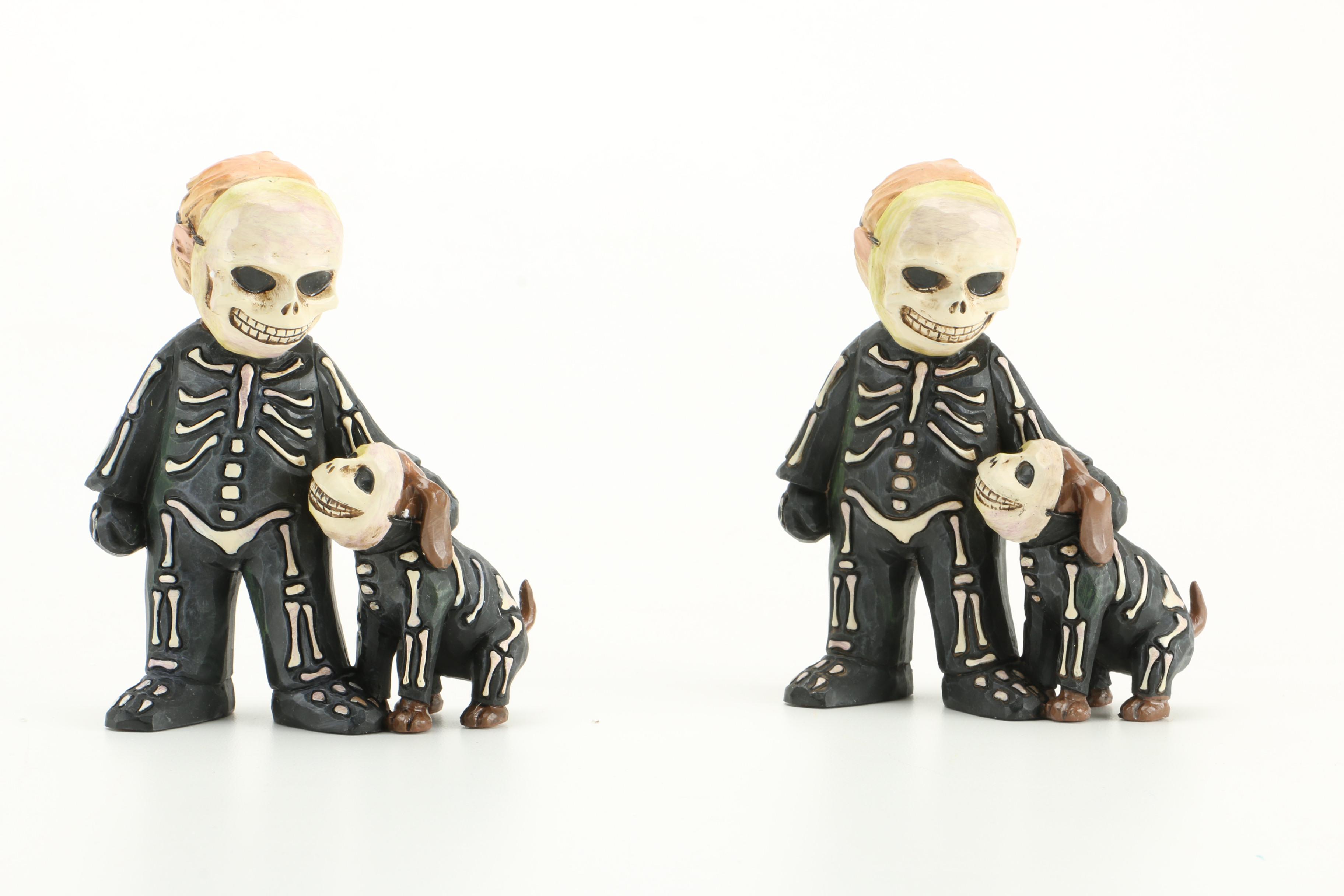 Halloween Figurines Including Nightmare Before Christmas