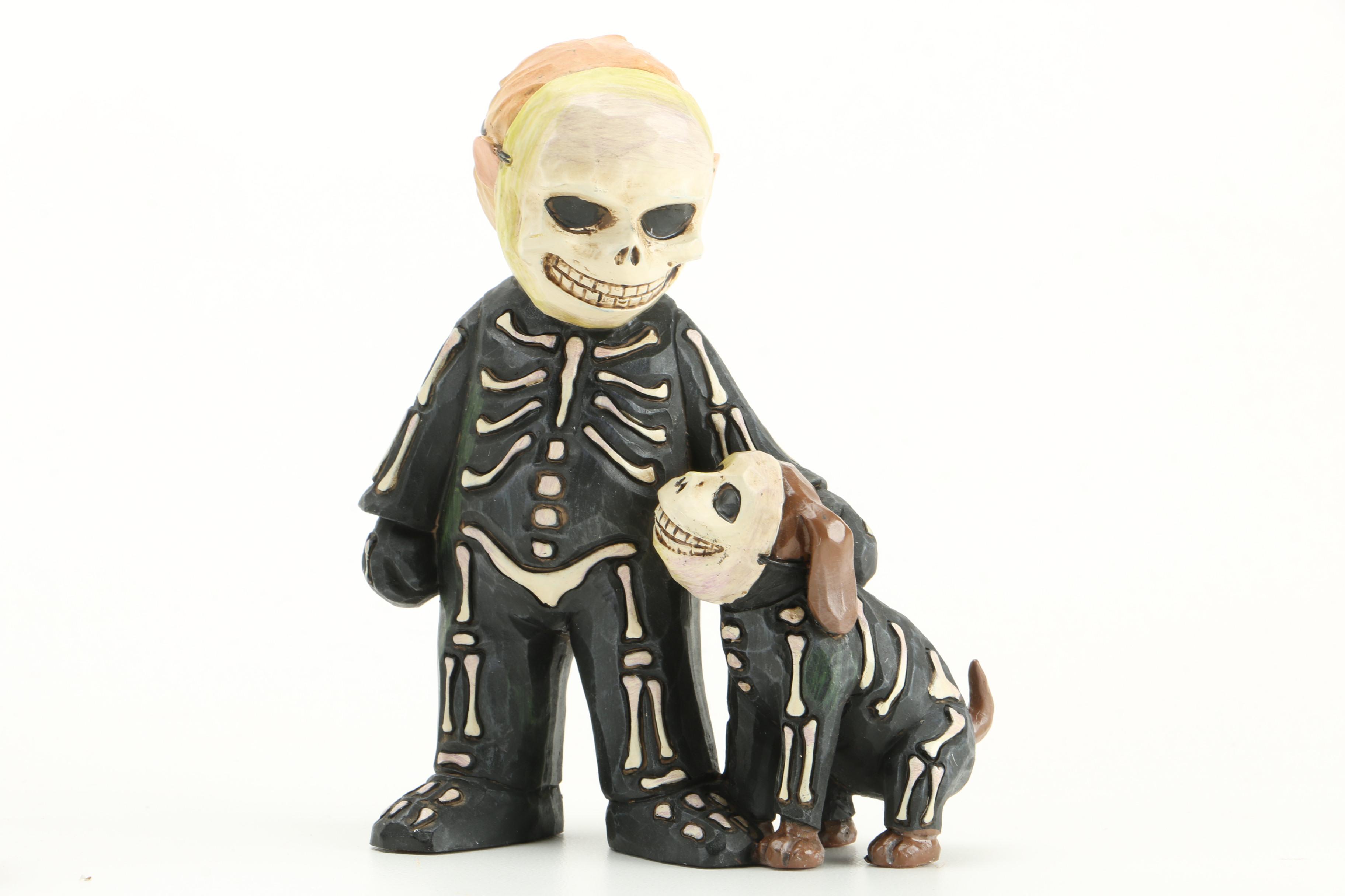 Halloween Figurines Including Nightmare Before Christmas