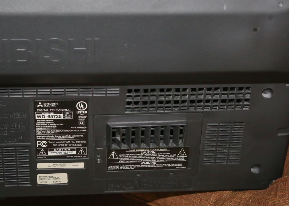 Mitsubishi 65" Television