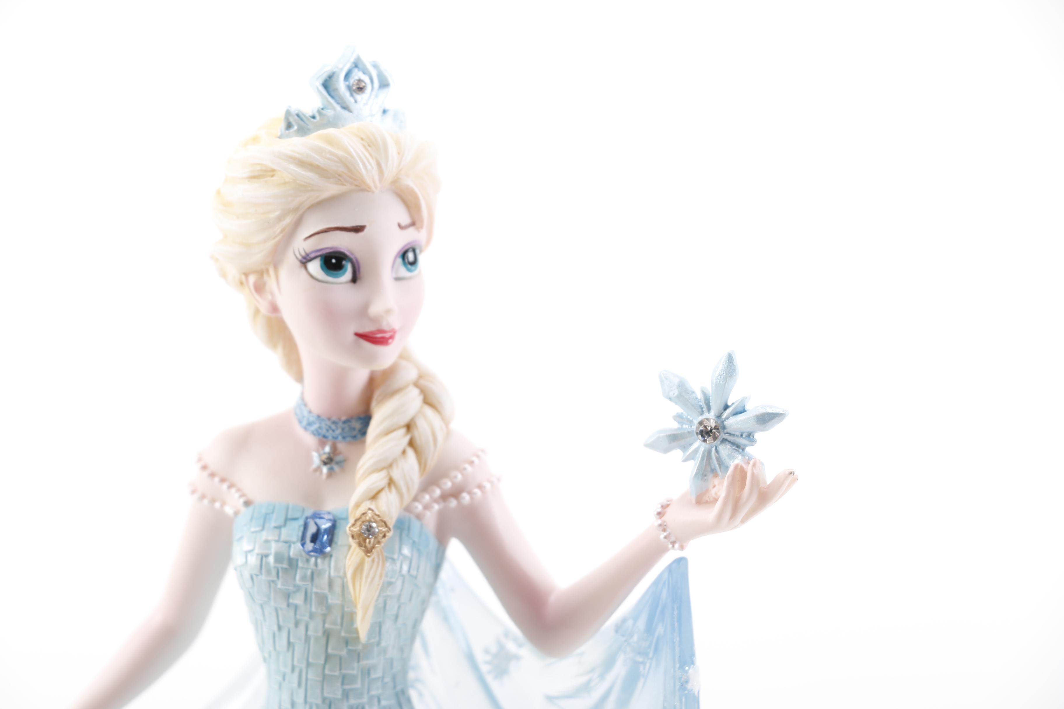 Disney Figurines Featuring Mulan and Frozen