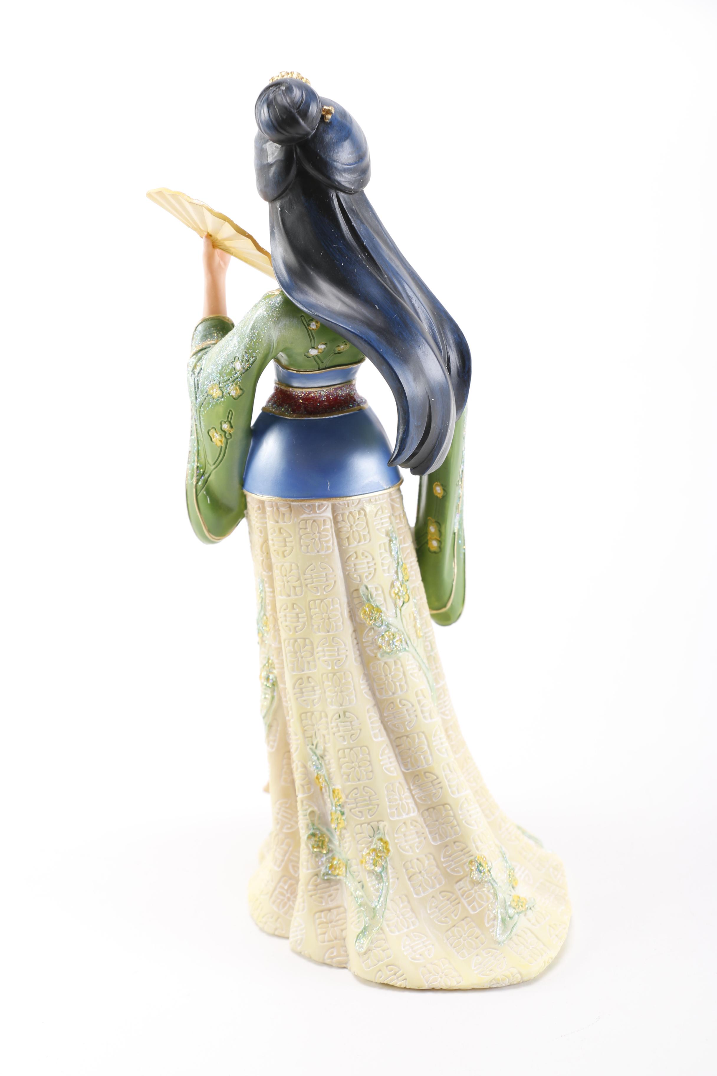 Disney Figurines Featuring Mulan and Frozen