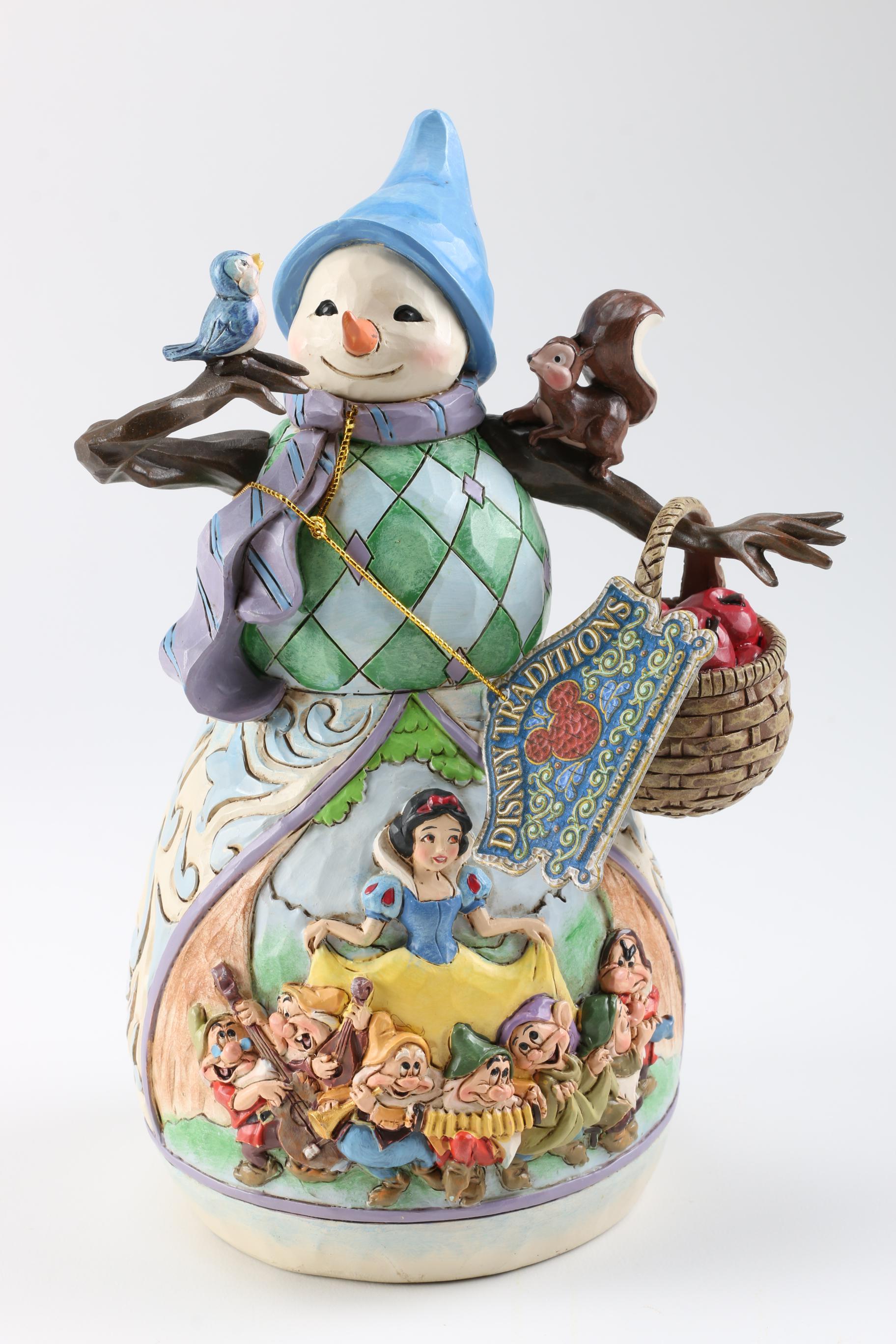 Disney Figurines Including "Christmas By The Sea"