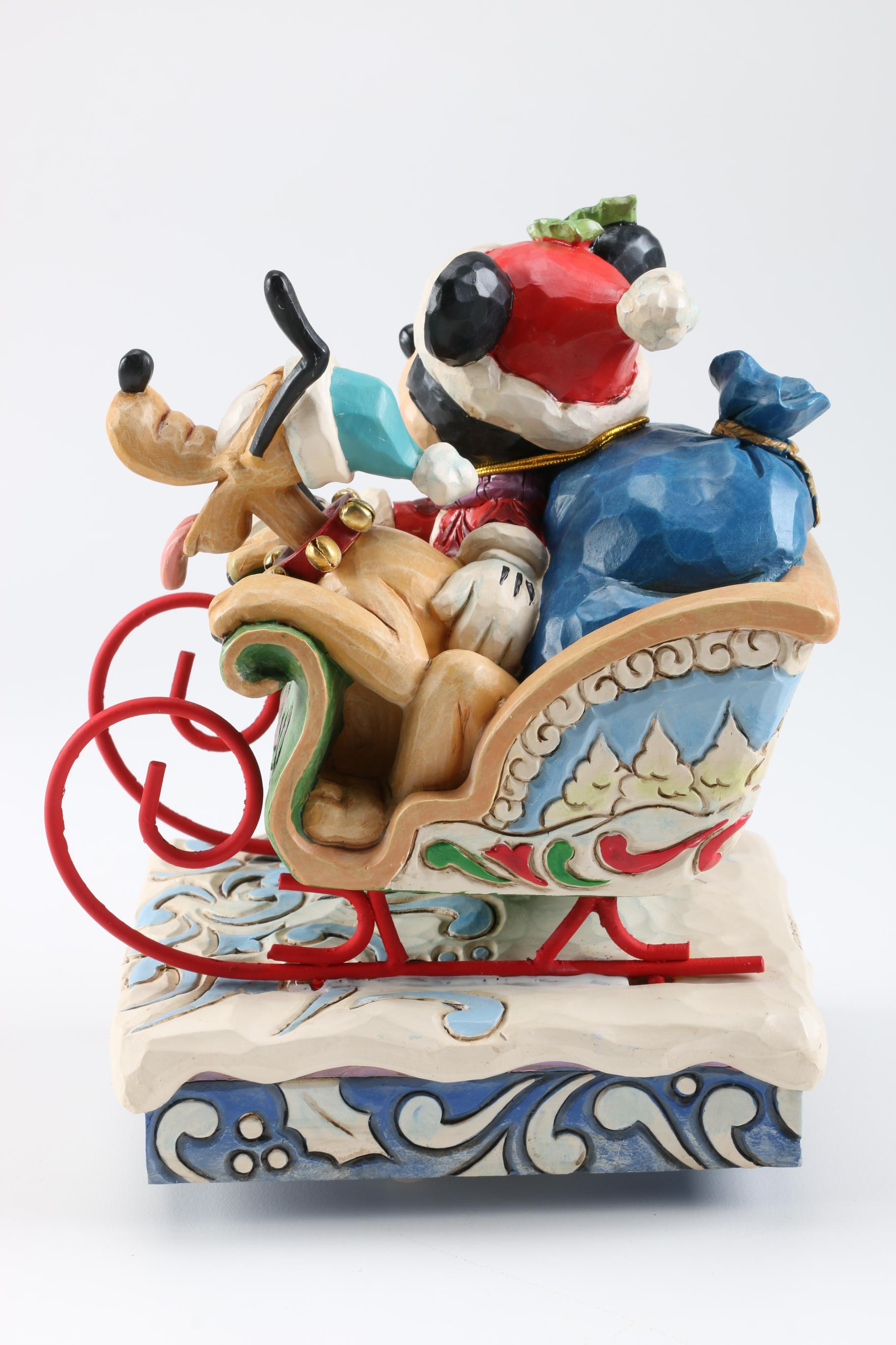 Disney Figurines Including "Christmas By The Sea"