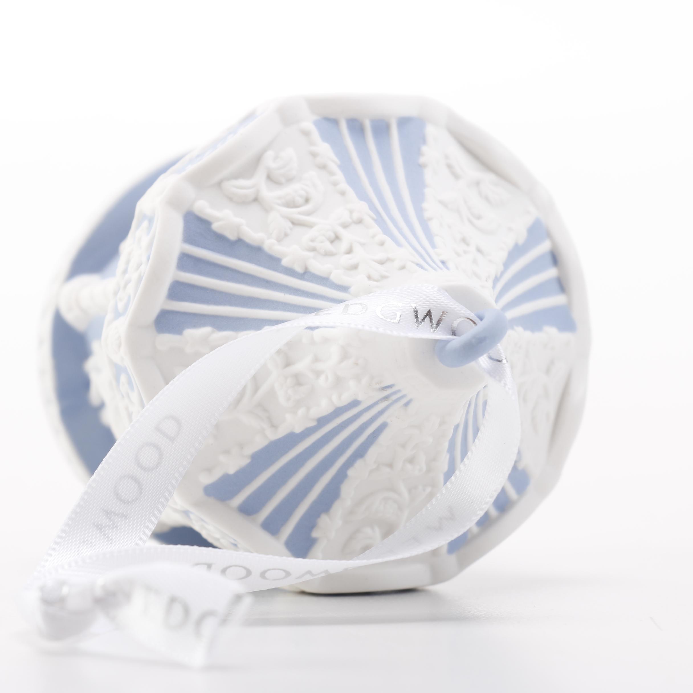 Wedgwood and Waterford Christmas Ornaments