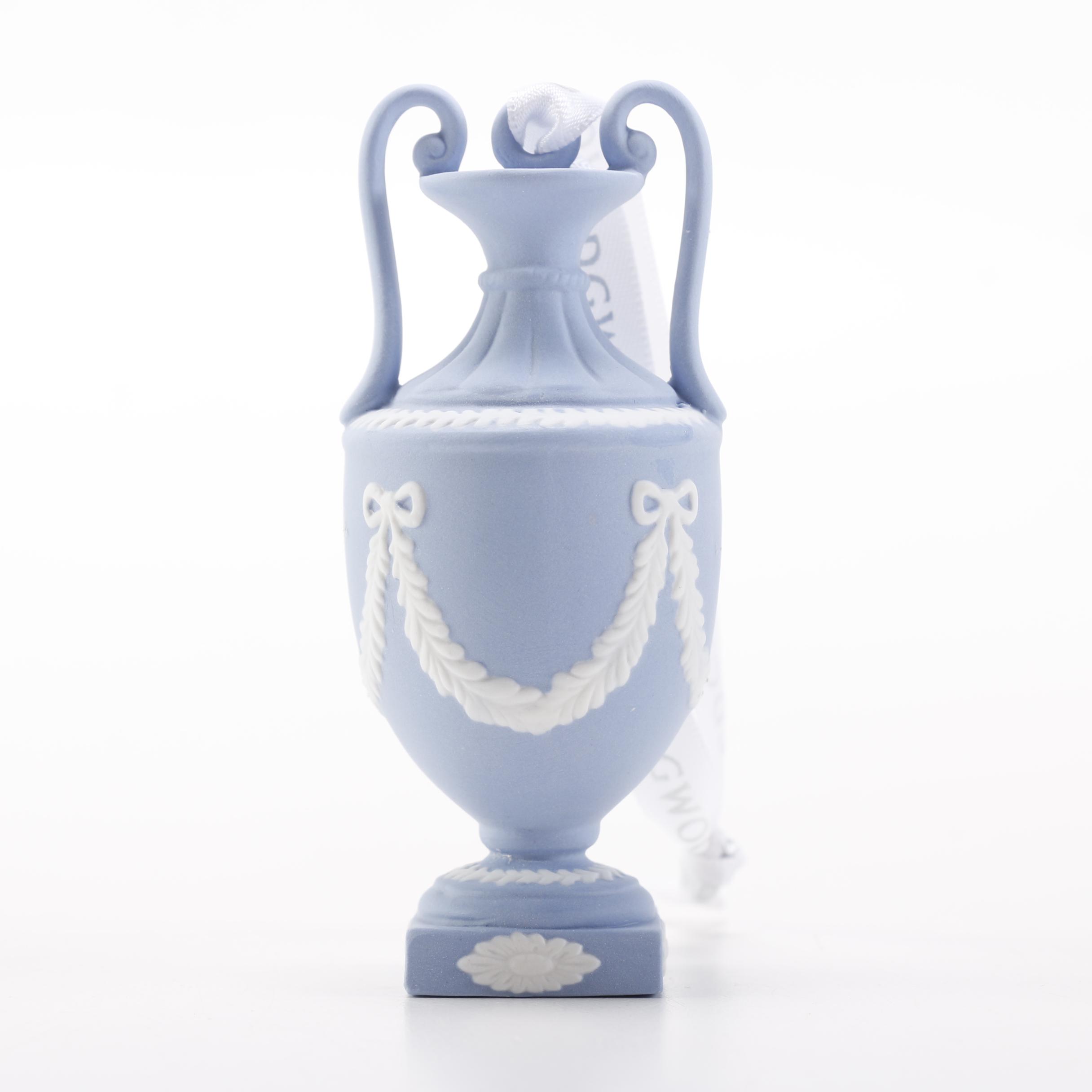 Wedgwood and Waterford Christmas Ornaments