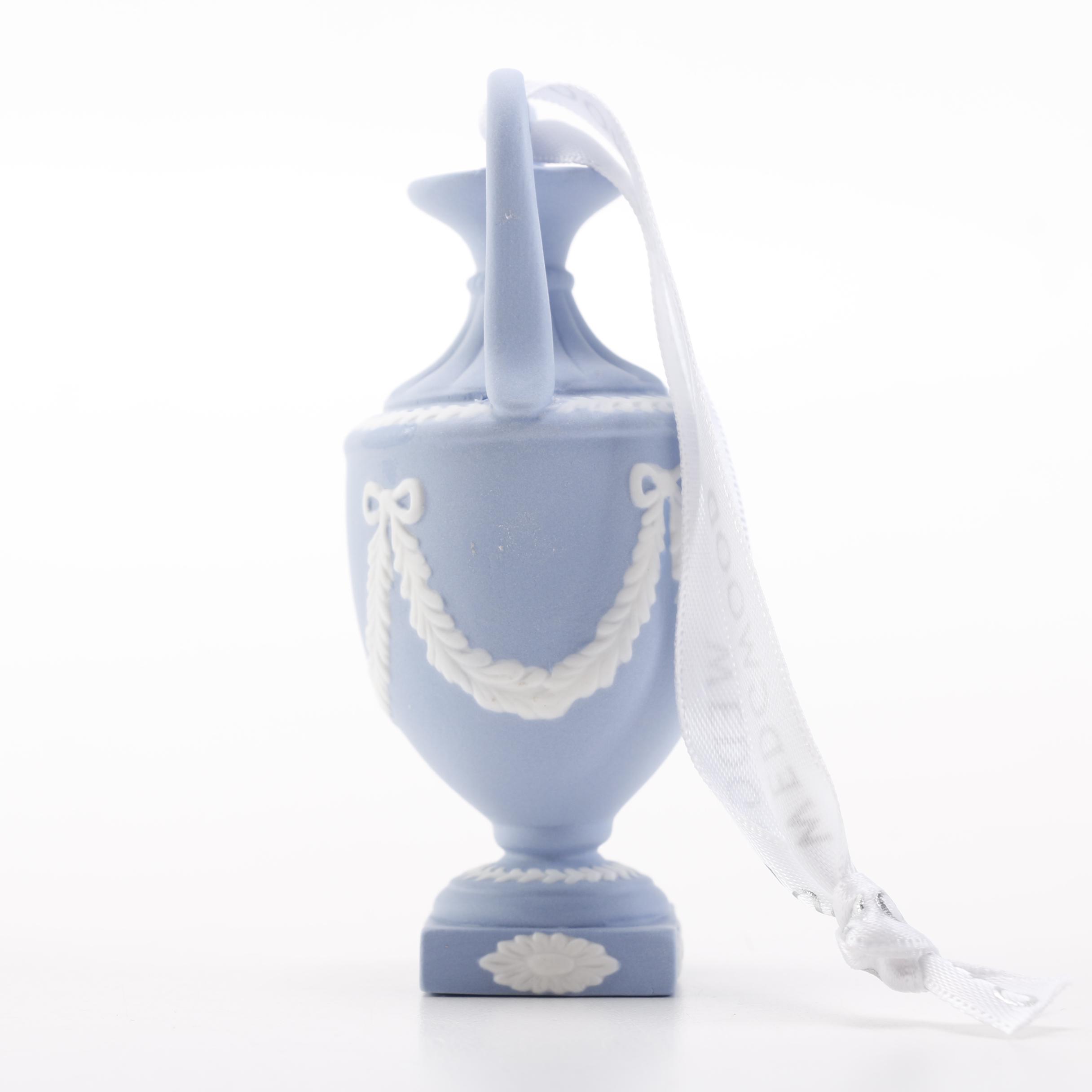 Wedgwood and Waterford Christmas Ornaments