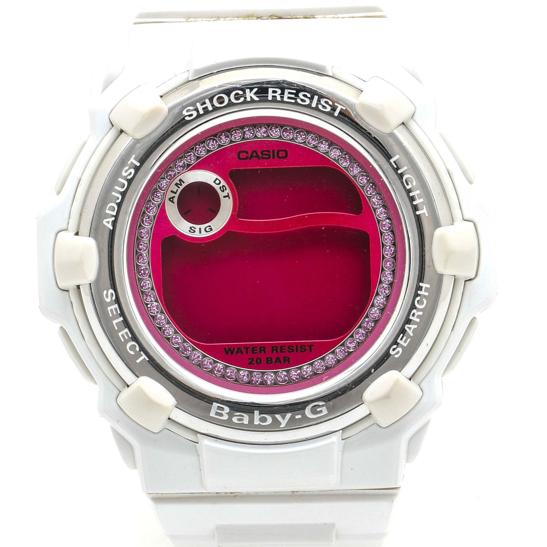 Links Travel Alarm Clock and Casio Baby-G Watch