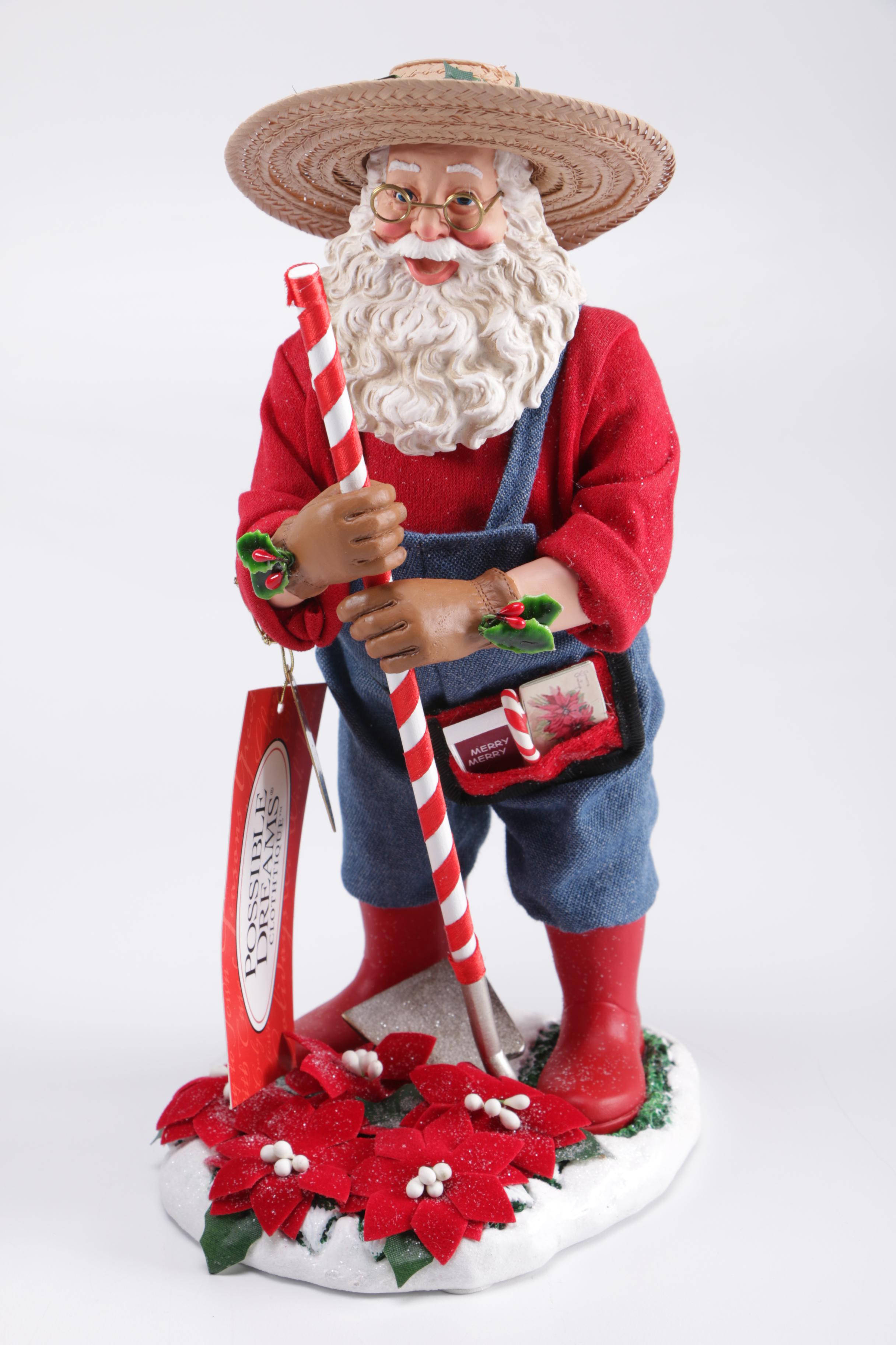 Christmas Figurines Including Possible Dreams