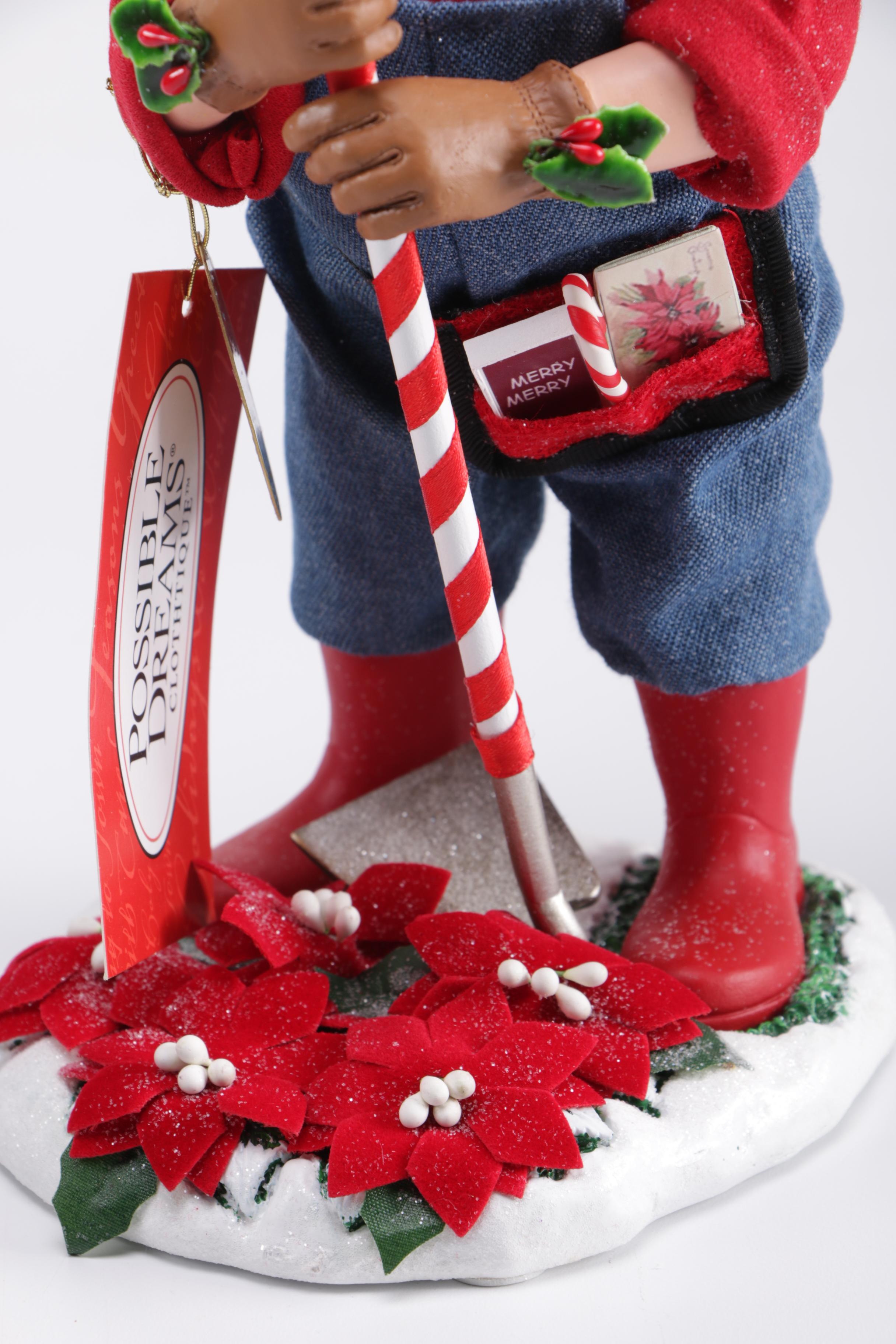 Christmas Figurines Including Possible Dreams